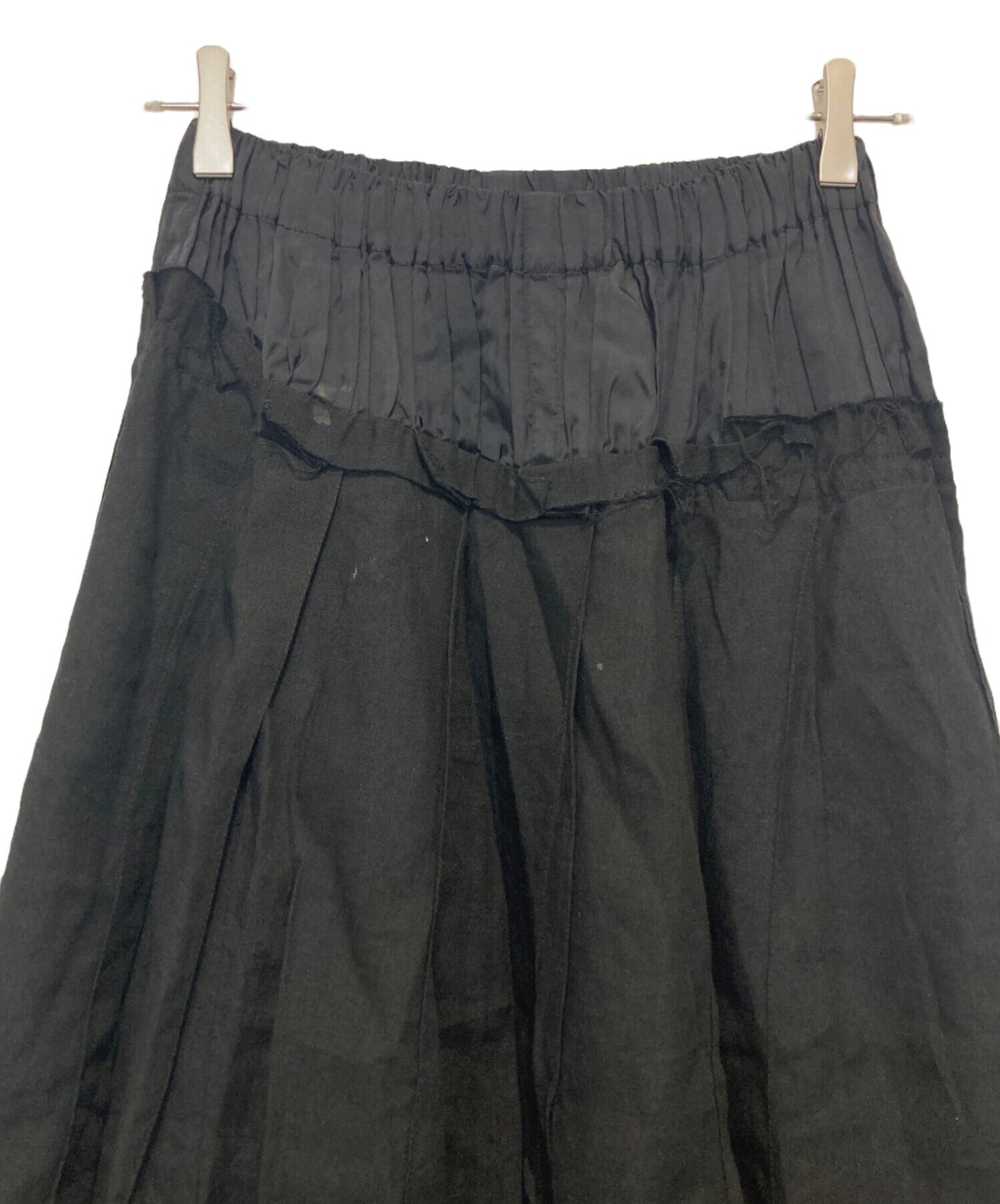 [Pre-owned] tricot COMME des GARCONS linen pleated skirt