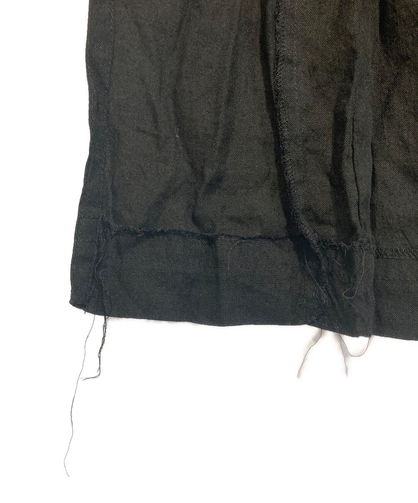 [Pre-owned] tricot COMME des GARCONS linen pleated skirt