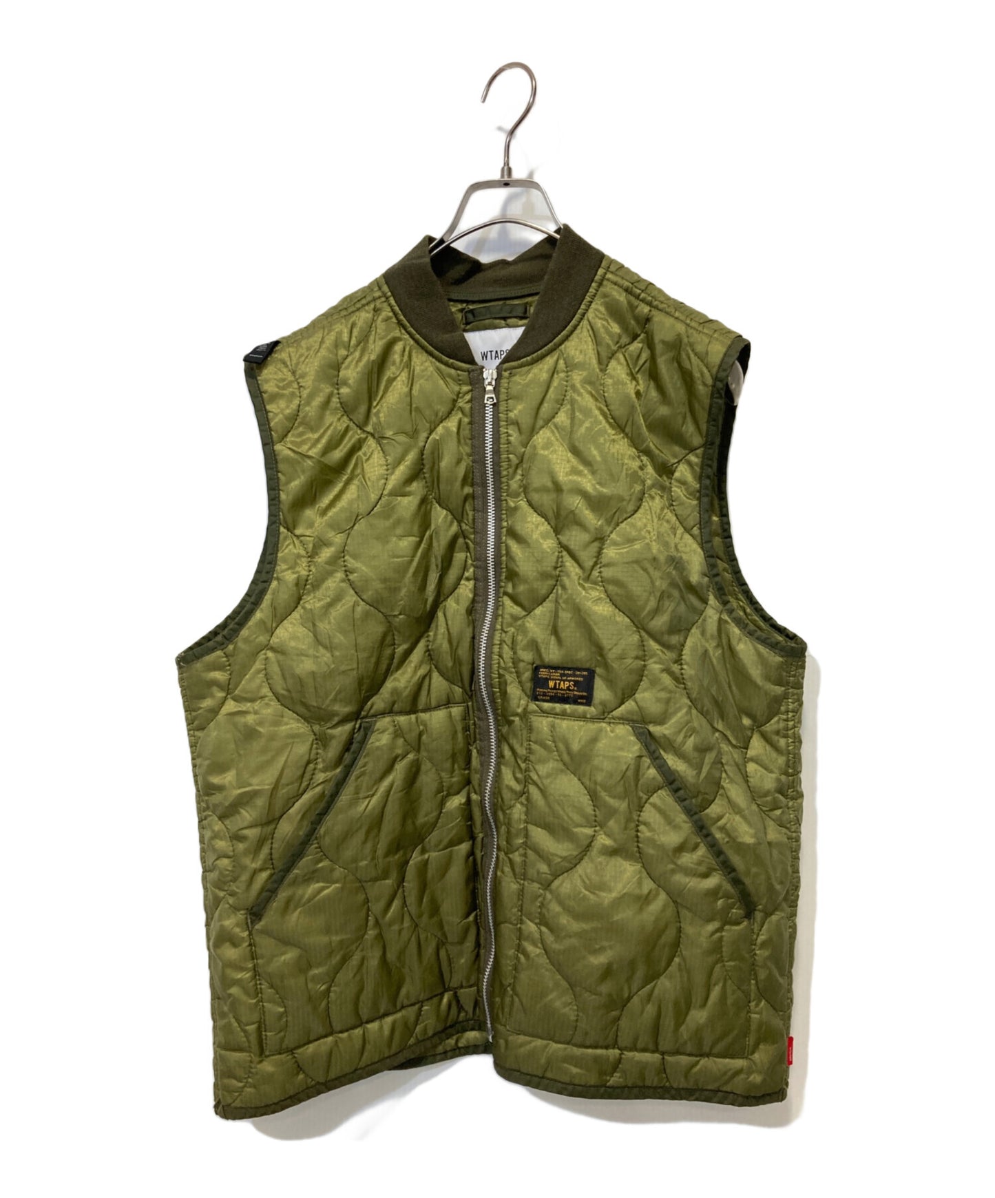 [Pre-owned] WTAPS CREEPER VEST NYLON RIPSTOP 172GWDT-JKM04