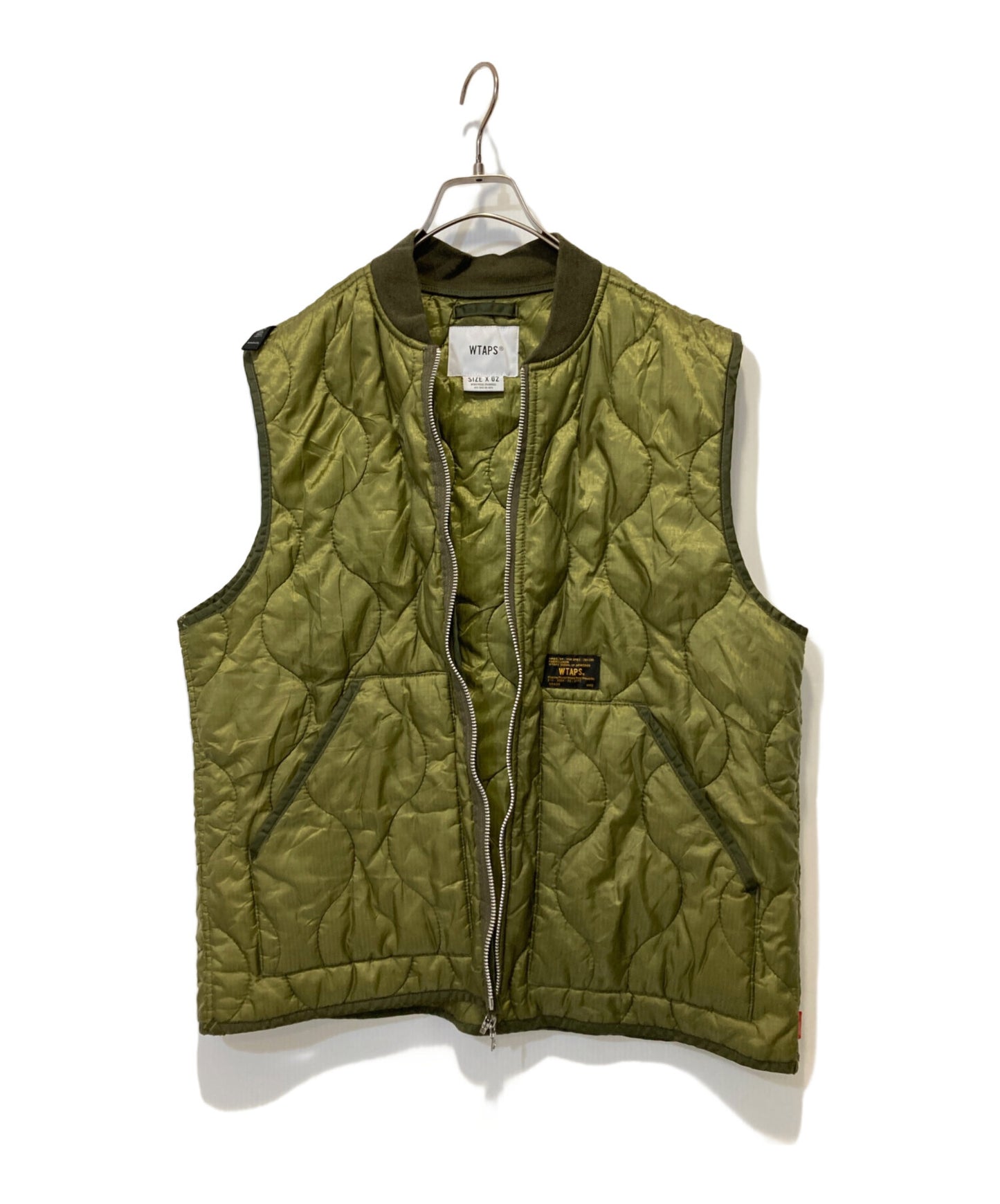 [Pre-owned] WTAPS CREEPER VEST NYLON RIPSTOP 172GWDT-JKM04