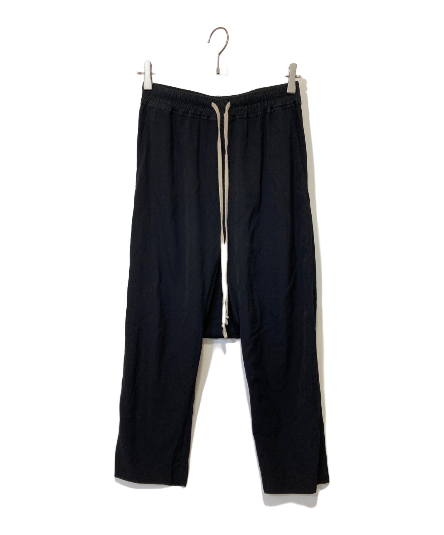 [Pre-owned] RICK OWENS DRAWSTRING CROPPED PANTS RP17S3308-WL