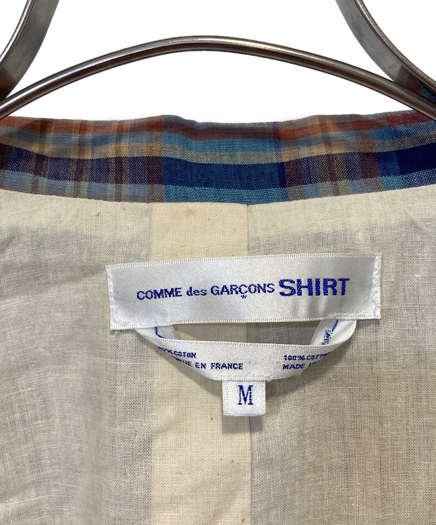 [Pre-owned] COMME des GARCONS SHIRT check jacket