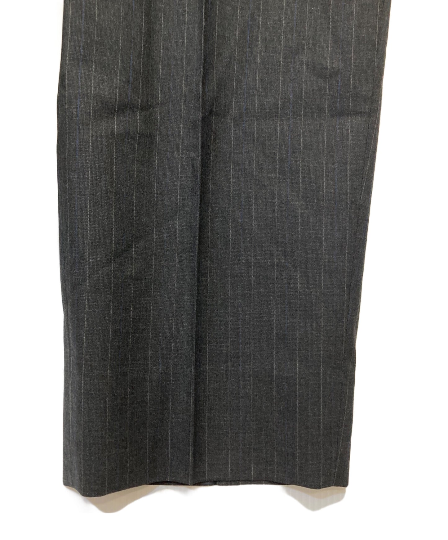 [Pre-owned] COMME des GARCONS HOMME pinstripe tuck pants HS-11026M