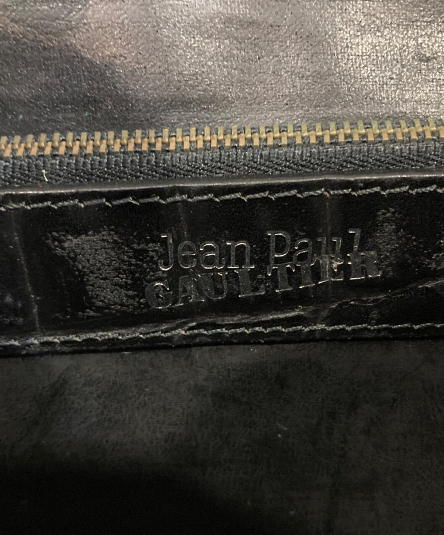 [Pre-owned] Jean Paul GAULTIER Stamped shoulder bag