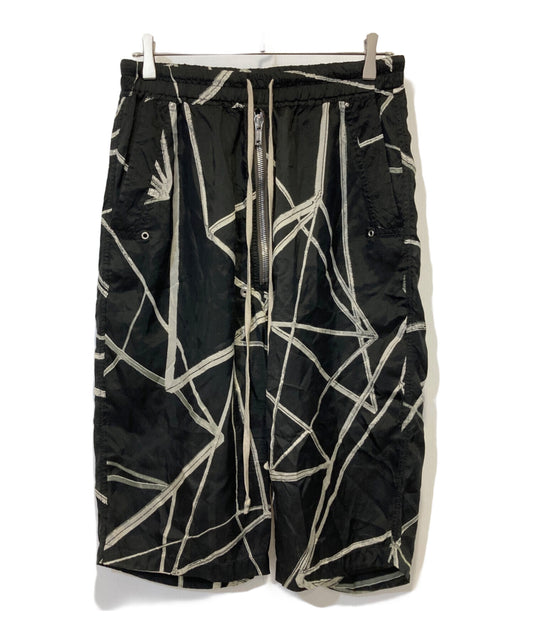 [Pre-owned] RICK OWENS All-over patterned sarouel shorts RU01B1349-JP1