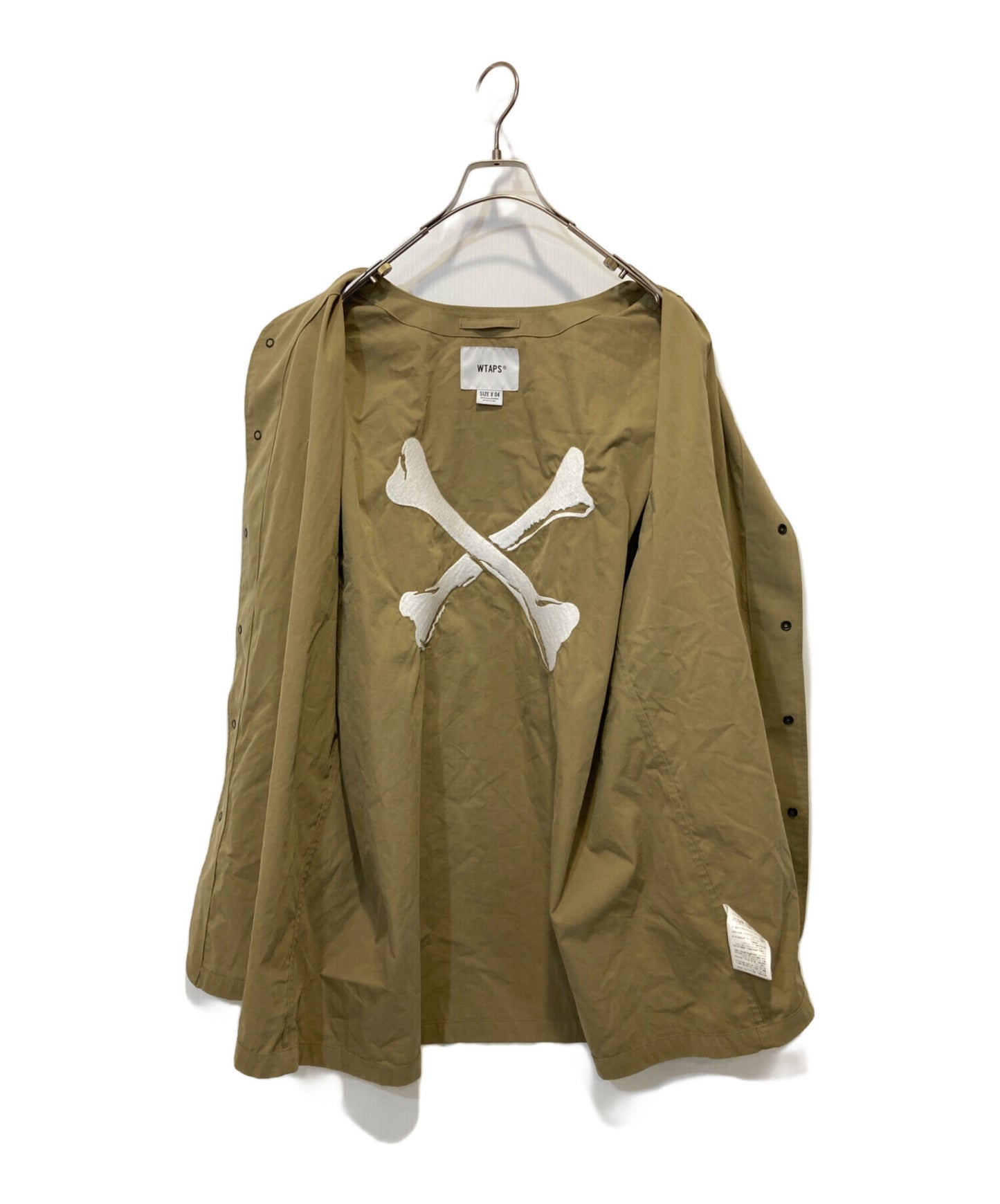 [Pre-owned] WTAPS SCOUT L/S NYCO TUSSAH 221wvdt-shm04