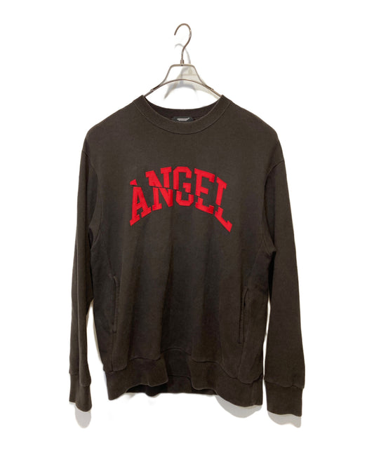 [Pre-owned] UNDERCOVER ANGEL Satin Patch Crewneck Sweatshirt UC1C9801