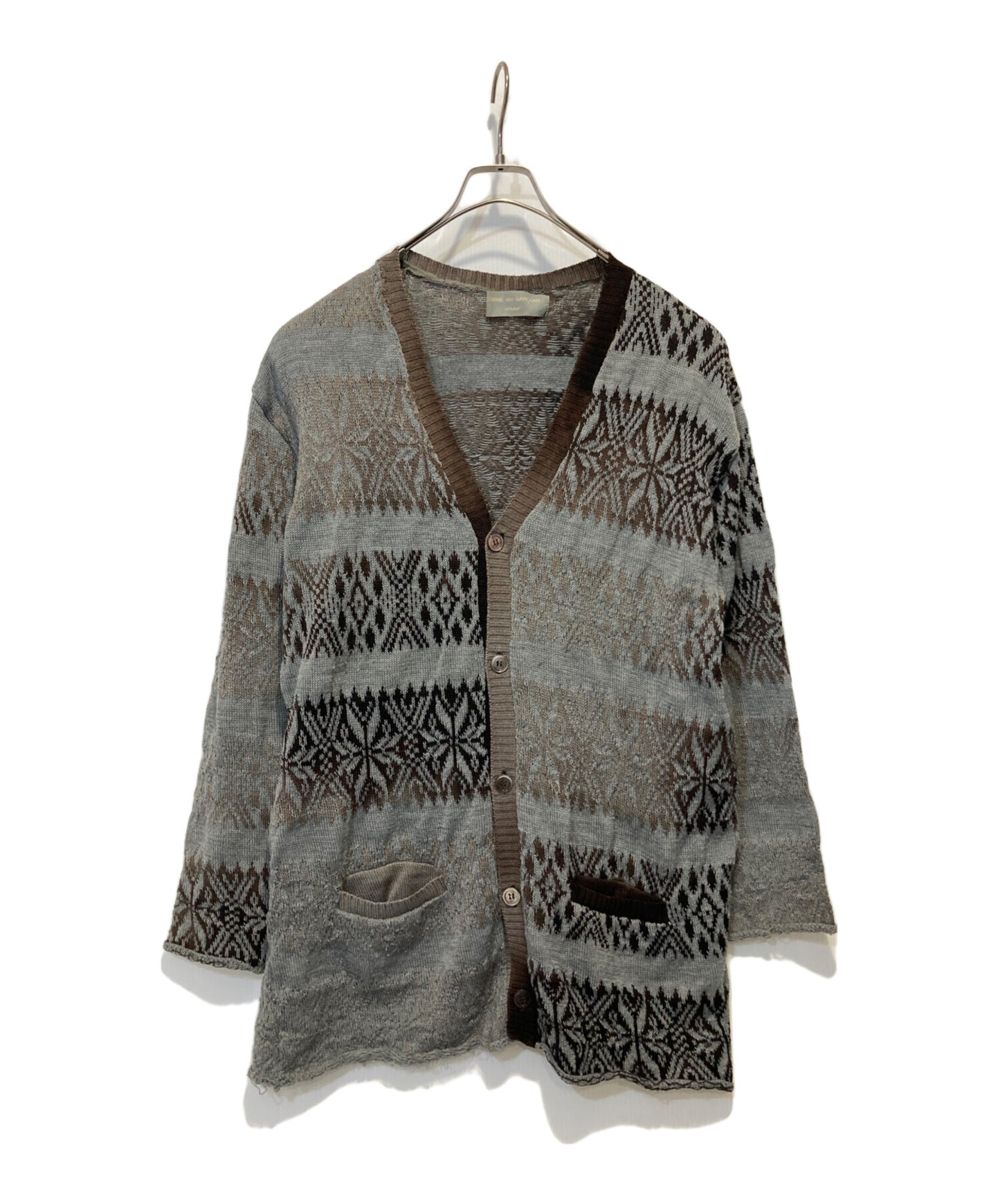 [Pre-owned] COMME des GARCONS HOMME Tanaka Om term knit cardigan HN-040100