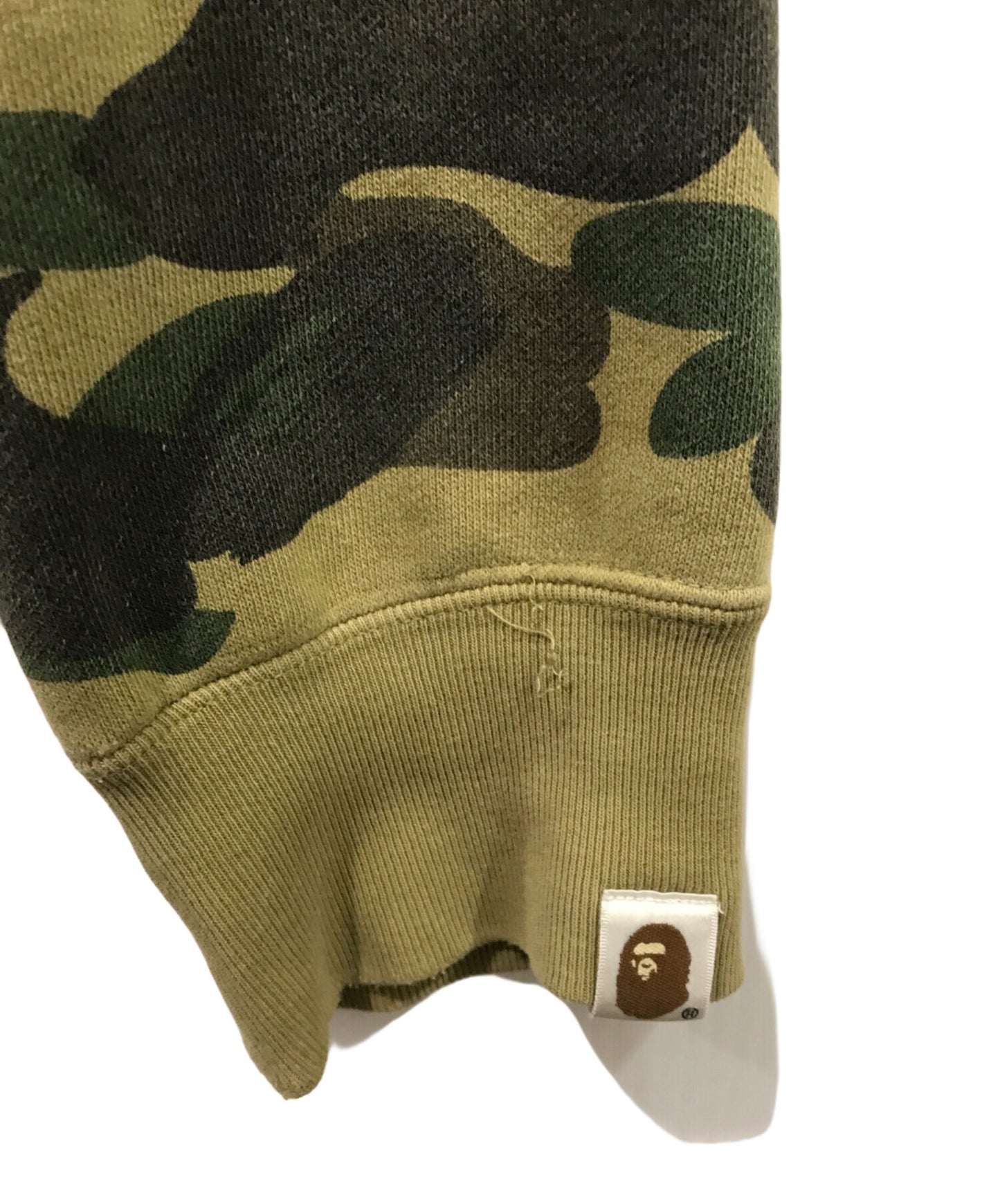 [Pre-owned] A BATHING APE 1ST Camo Zip Hoodie