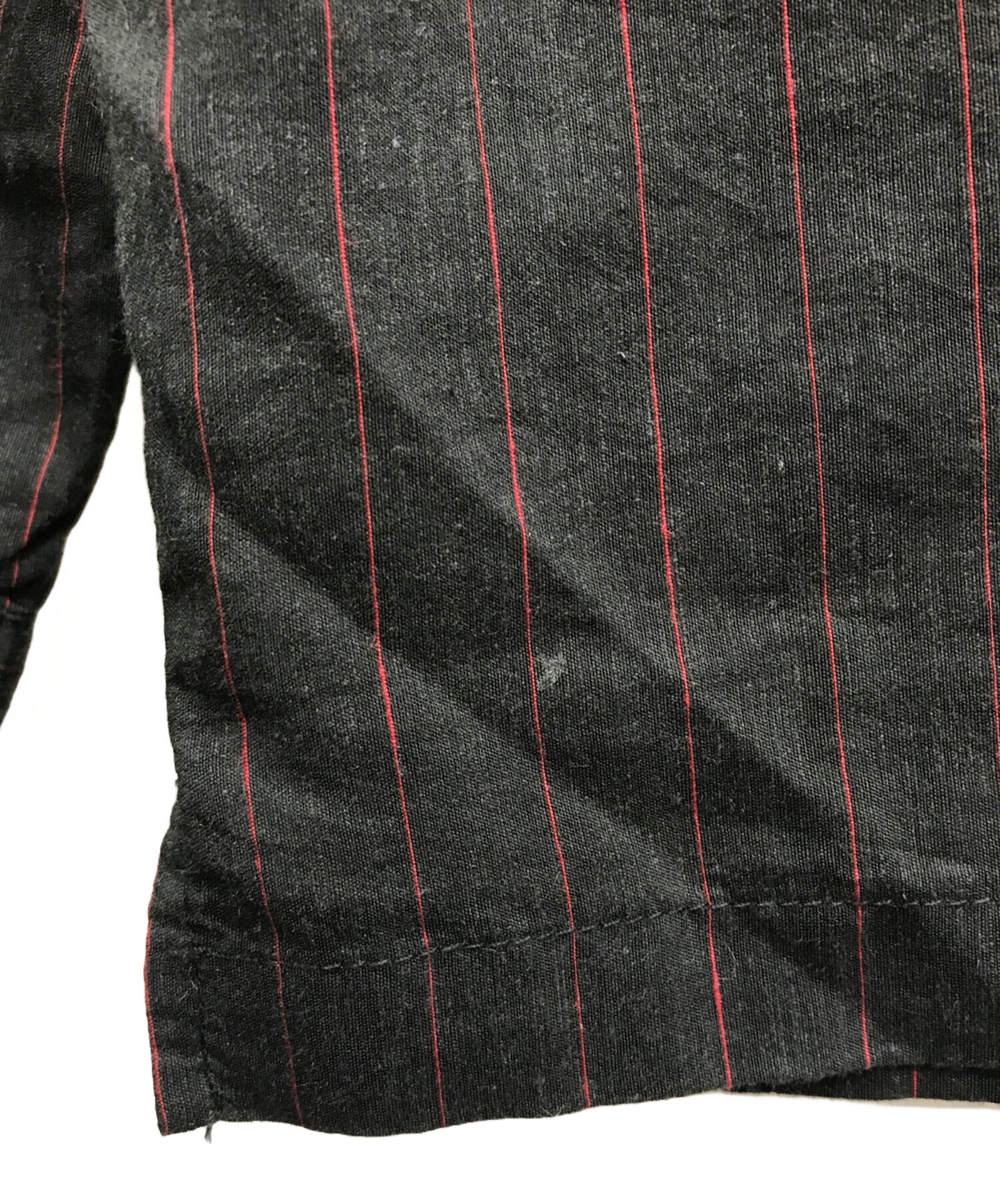 [Pre-owned] SUPREME Pinstripe Linen Shirt