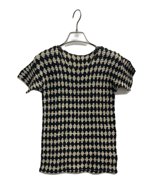 [Pre-owned] ISSEY MIYAKE Pleated cut and sewn with a full pattern IM92-FJ615