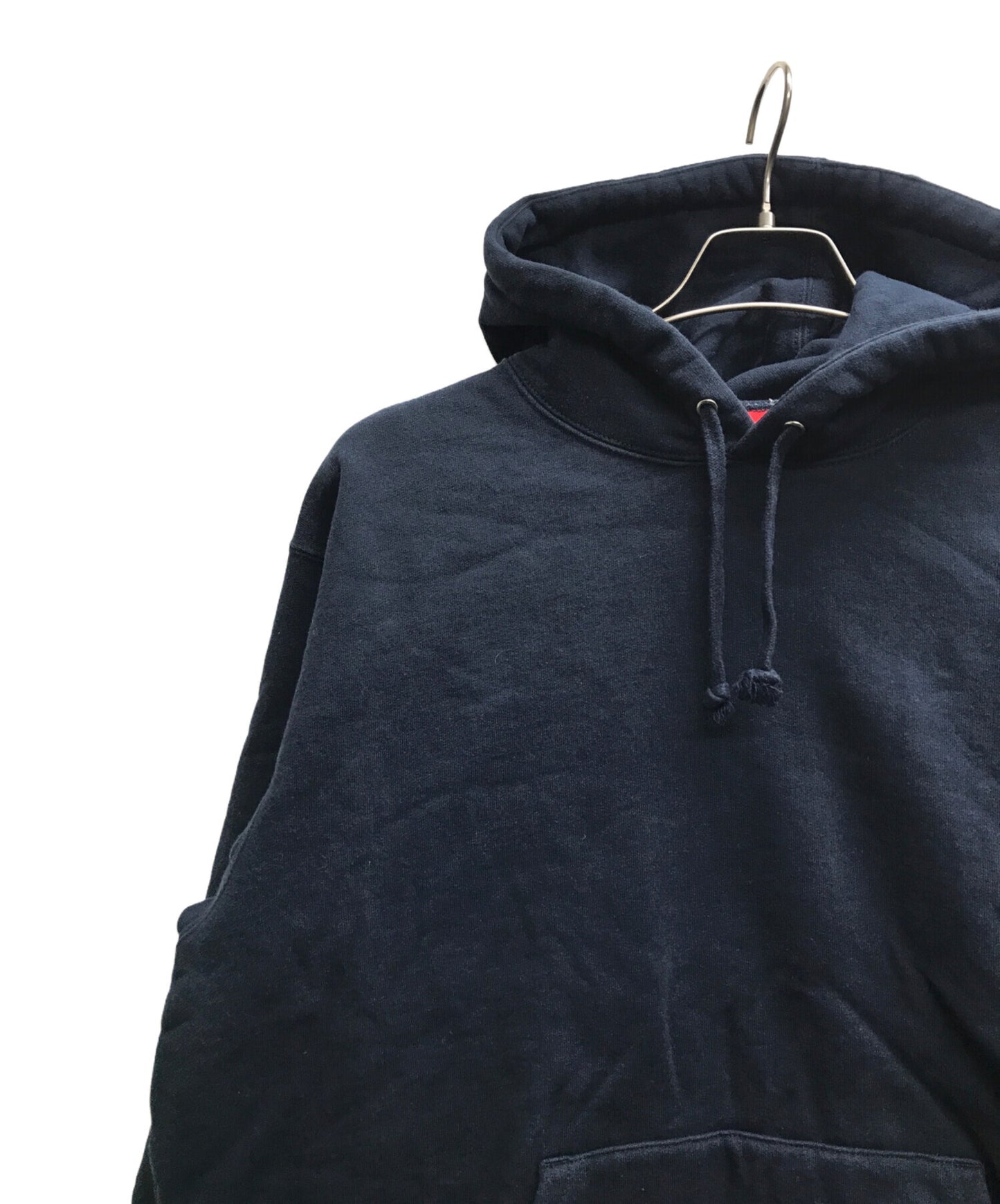 [Pre-owned] SUPREME Satin Applique Hooded Sweatshirt