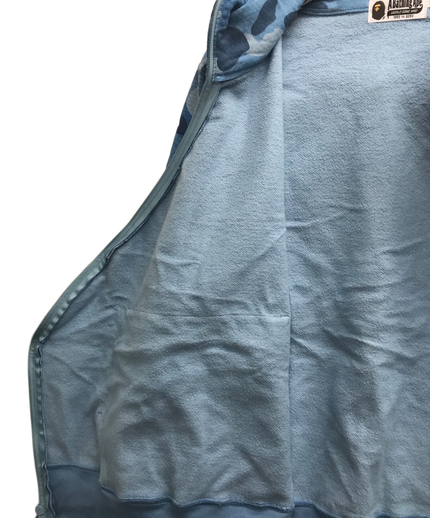 [Pre-owned] A BATHING APE Honeycomb Camo Shark Full Zip Hoodie 001zpj301009m