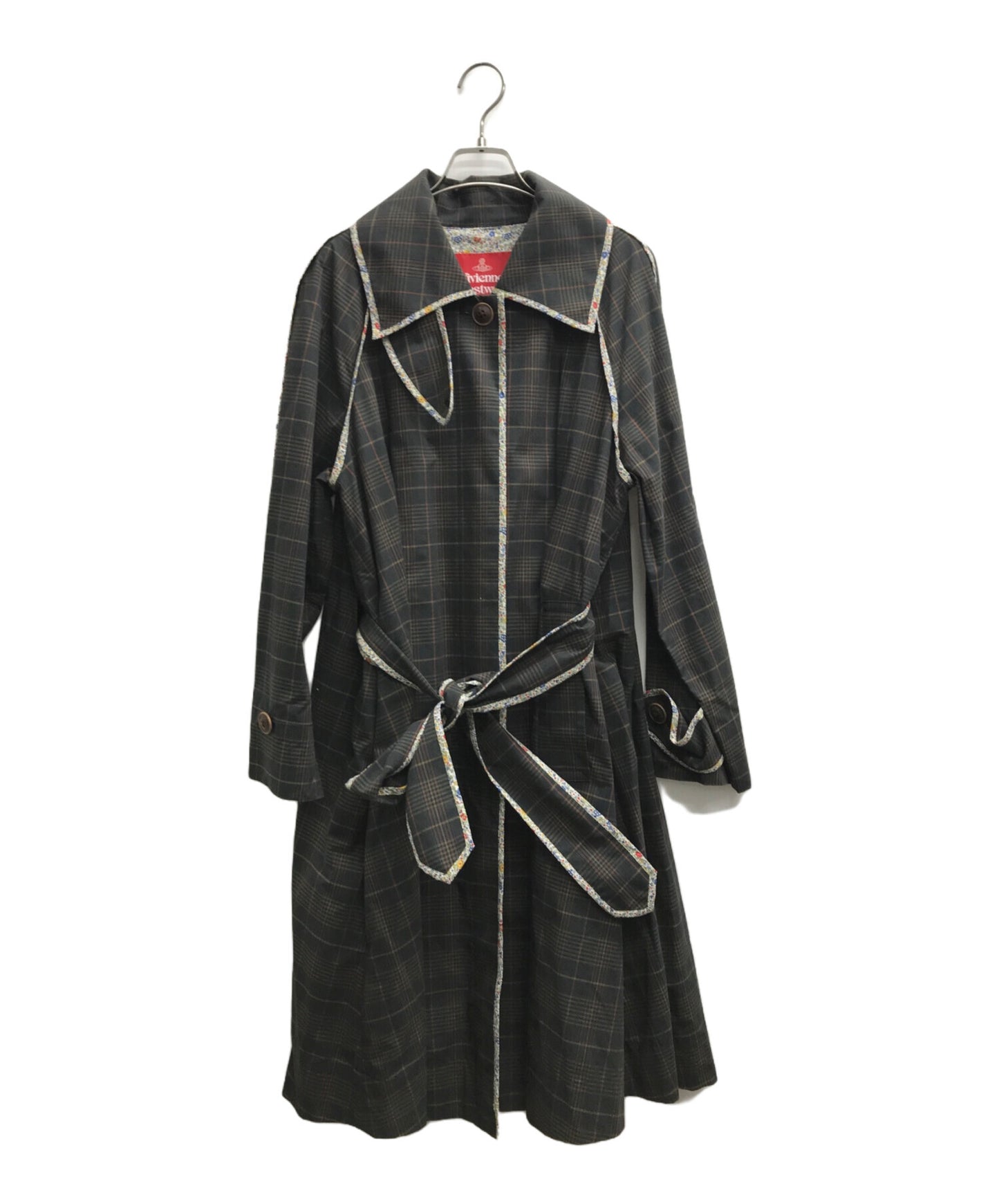 [Pre-owned] Vivienne Westwood RED LABEL Liberty Mix Coat 16-12-611003