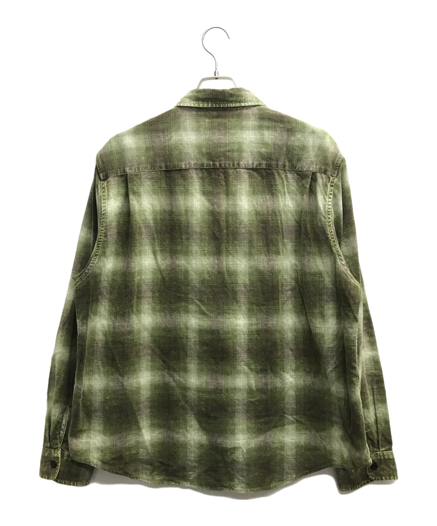 [Pre-owned] stussy Rocco Flannel Plaid Shirt 1110343