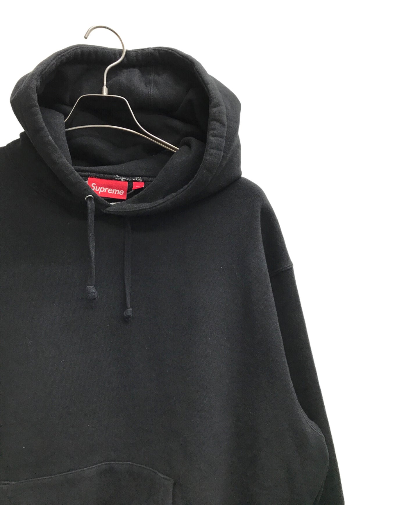 [Pre-owned] SUPREME Satin Applique Hooded