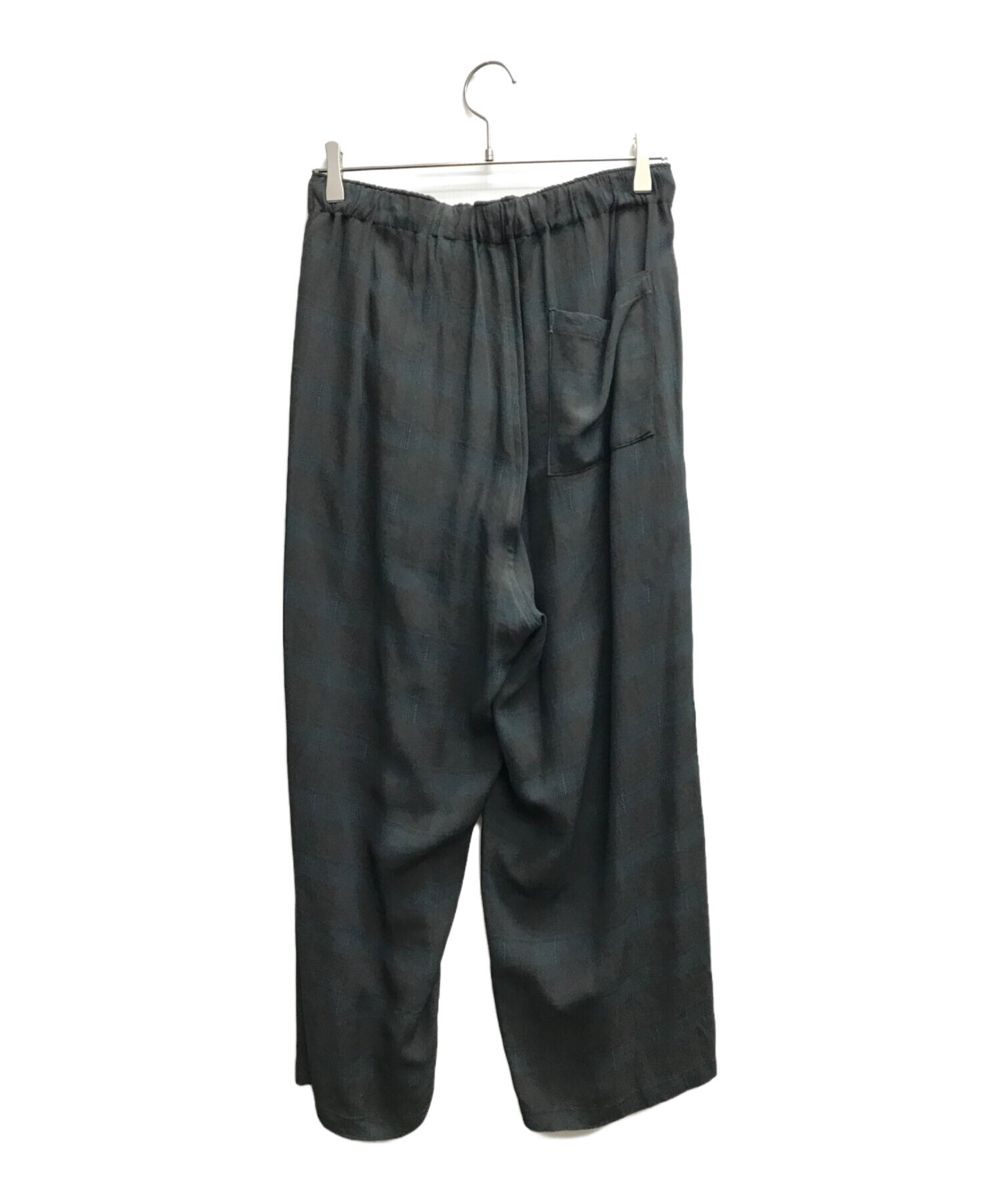 [Pre-owned] YOKE PLAID JACQUARD EASY PANTS YK24SS0647P