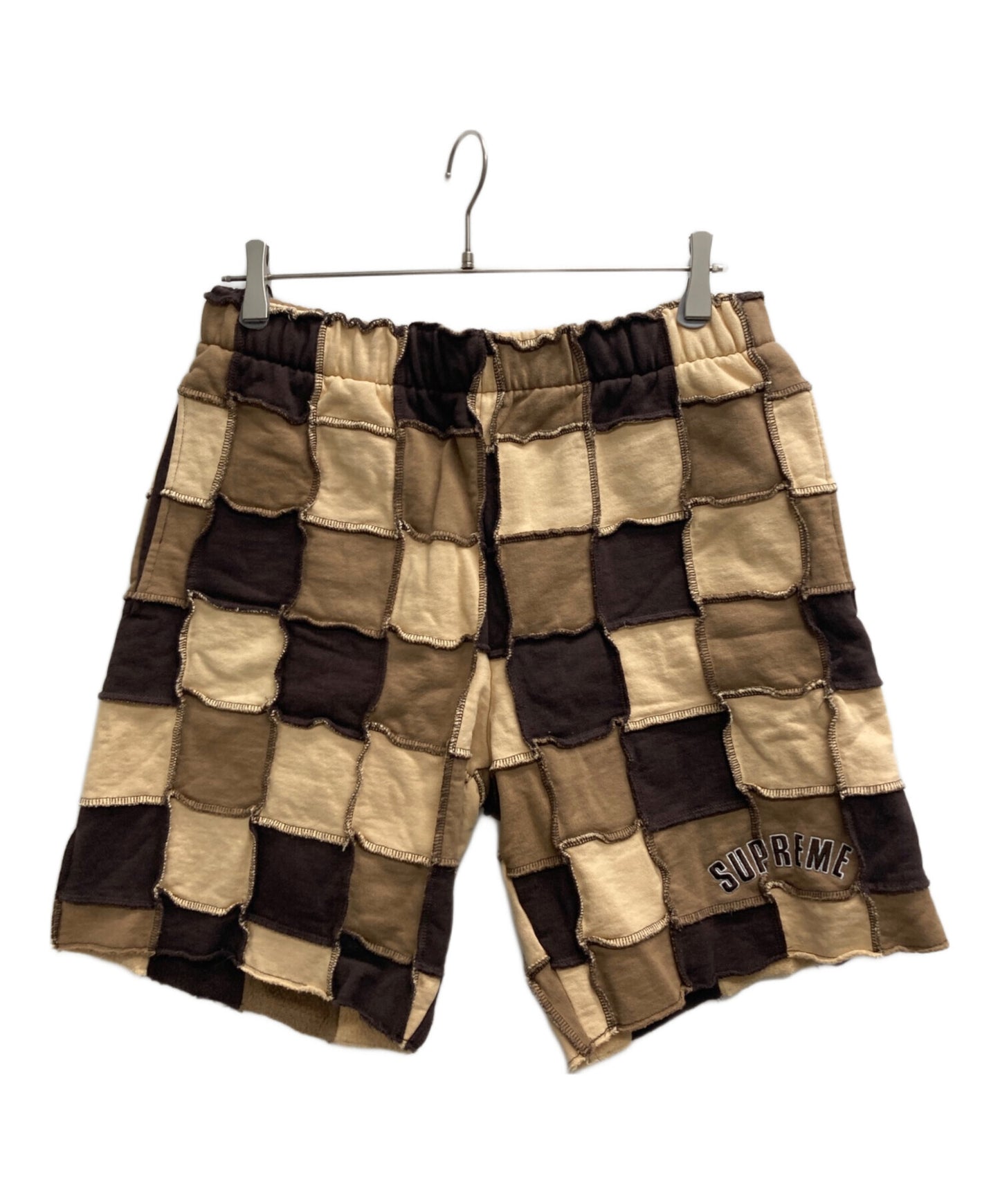 [Pre-owned] SUPREME Reverse Patchwork Sweatshort