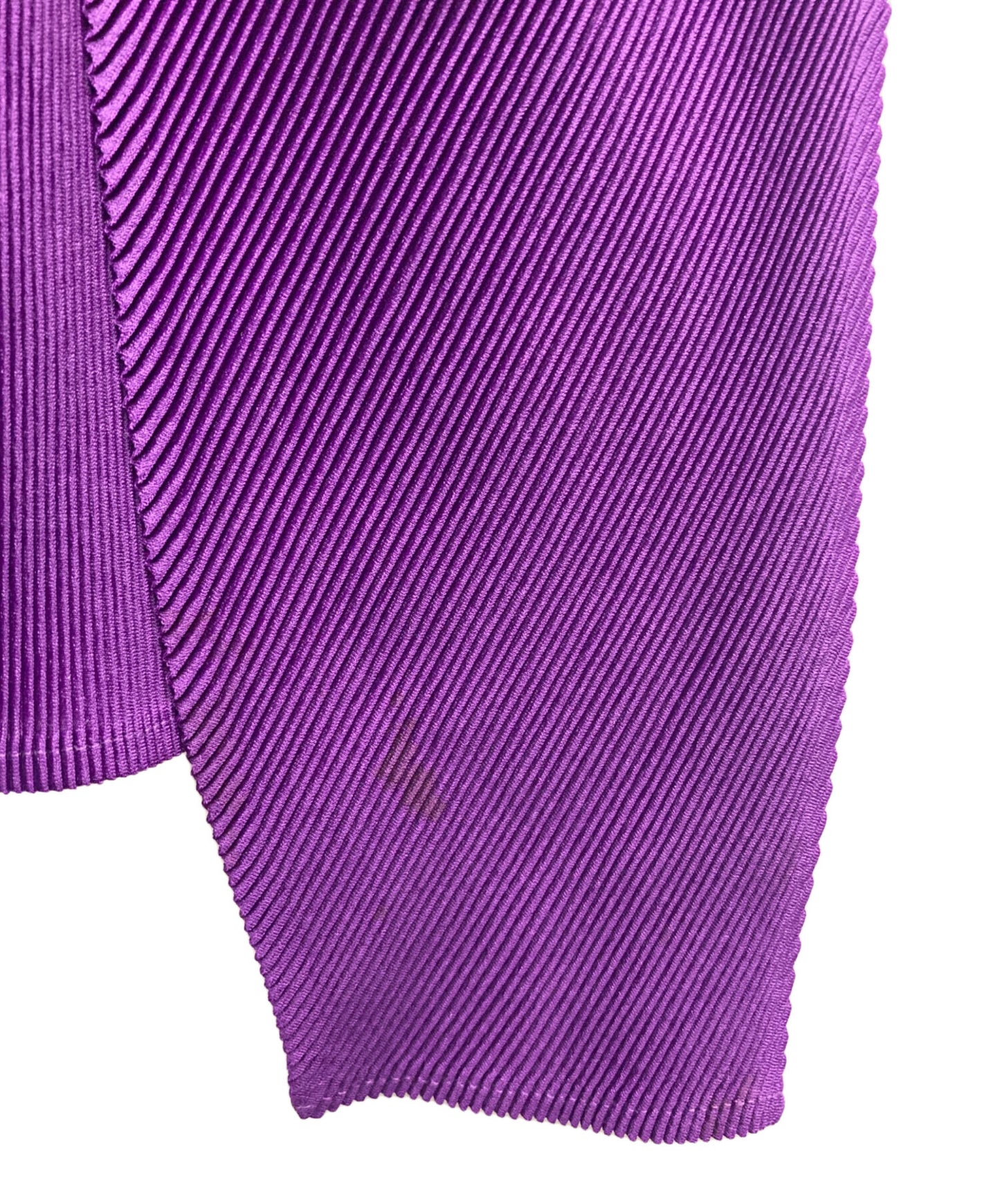 [Pre-owned] PLEATS PLEASE Pleated crew-neck cardigan PP21-FO109