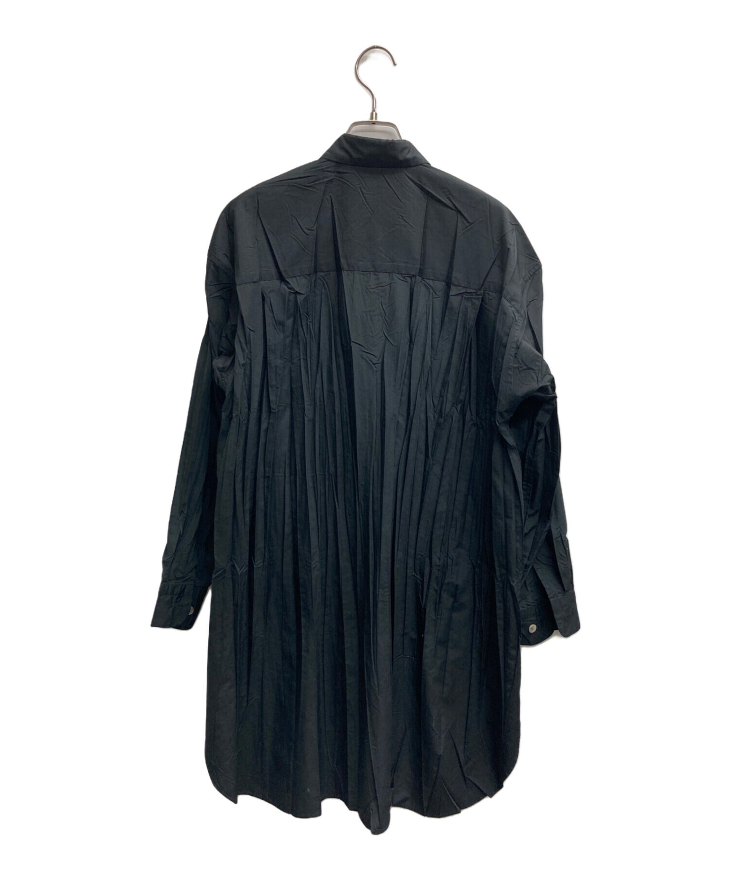 [Pre-owned] ISSEY MIYAKE Pleated long shirt IM43-FJ908