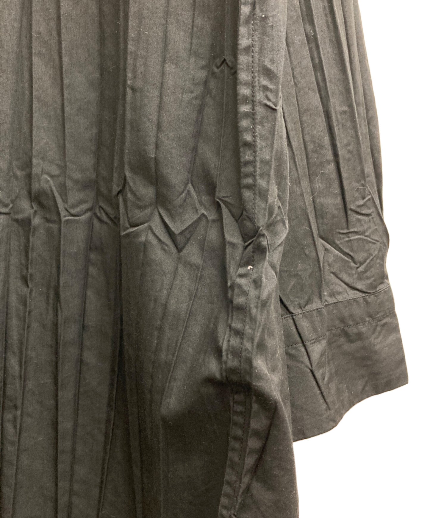 [Pre-owned] ISSEY MIYAKE Pleated long shirt IM43-FJ908
