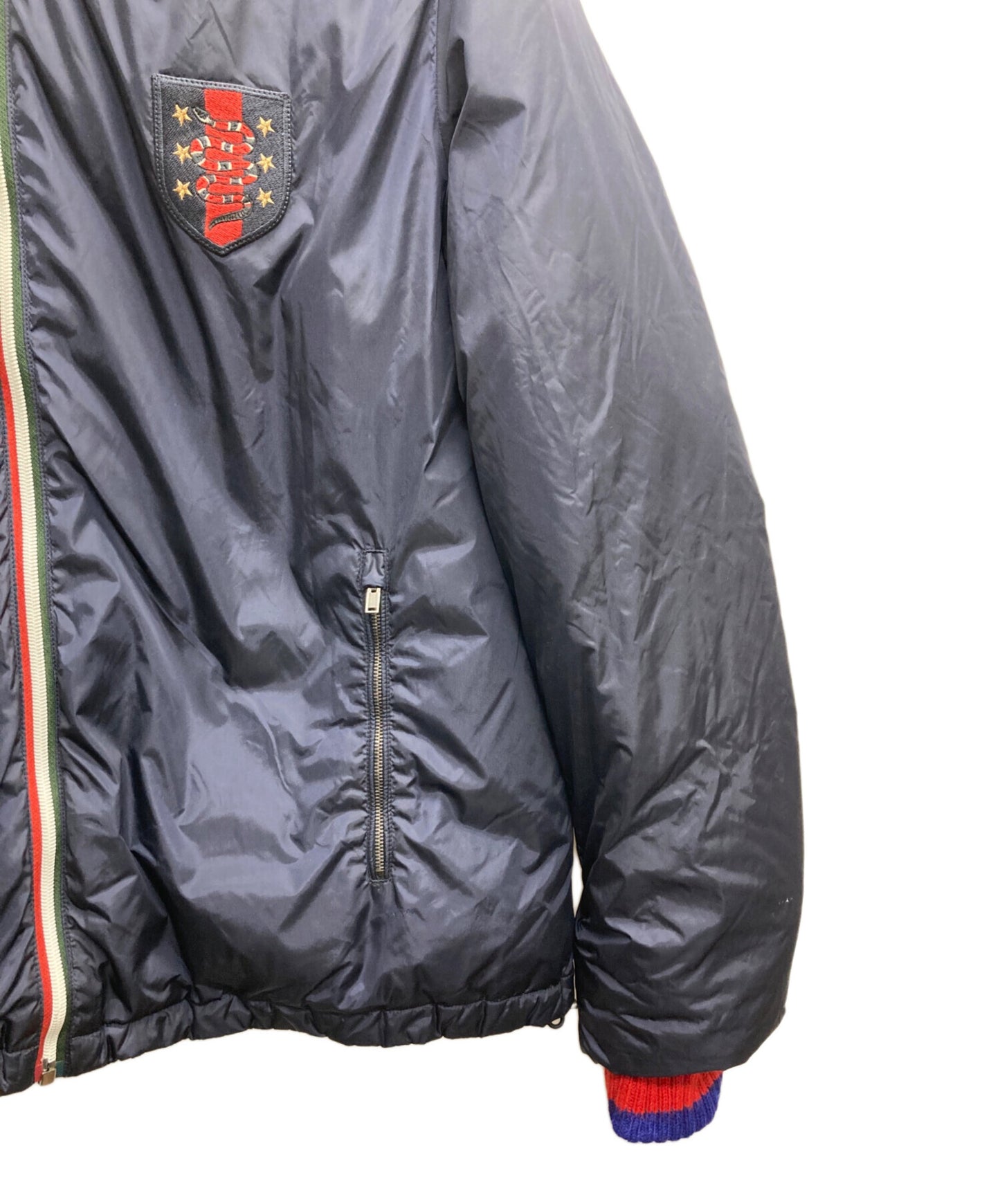 [Pre-owned] GUCCI Snake Patch Down Jacket 429517 Z4190