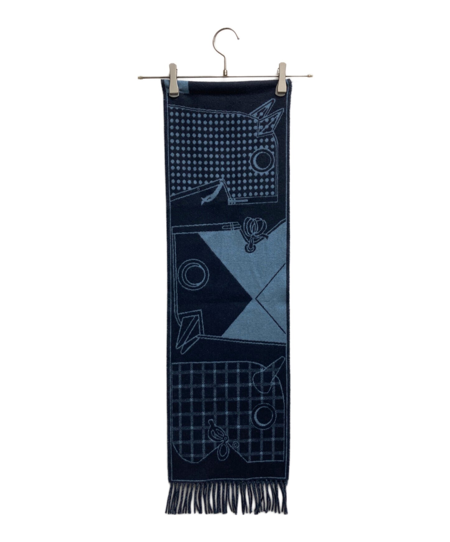 [Pre-owned] HERMES Camaille Cashmere Scarf