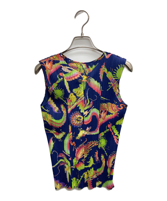 [Pre-owned] PLEATS PLEASE Design button pleated blouse PP63-JK631