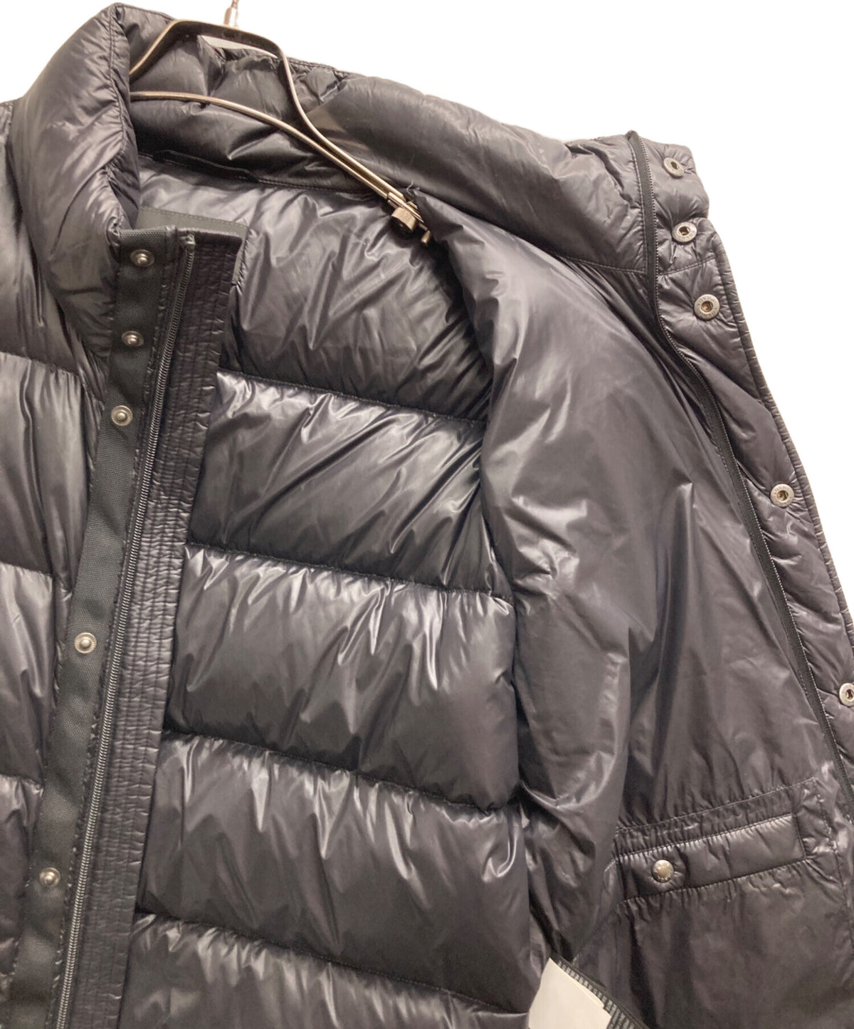[Pre-owned] PRADA Triangle Logo Plate Down Vest SGJ282 R132