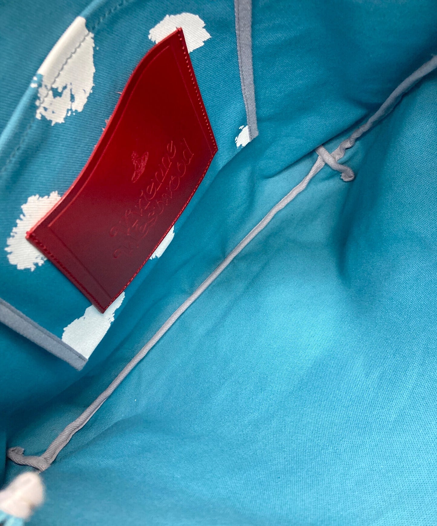 [Pre-owned] Vivienne Westwood PAINTED TEDDY tote bag