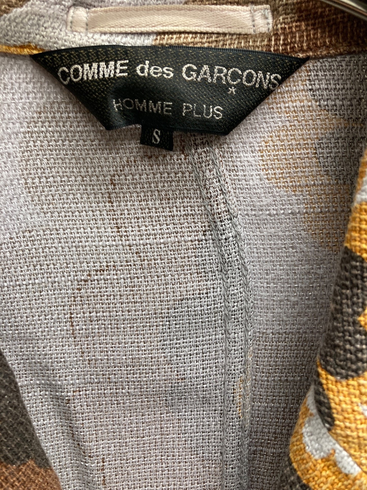 [Pre-owned] COMME des GARCONS HOMME PLUS Rayon jacket with all-over pattern PO-J079