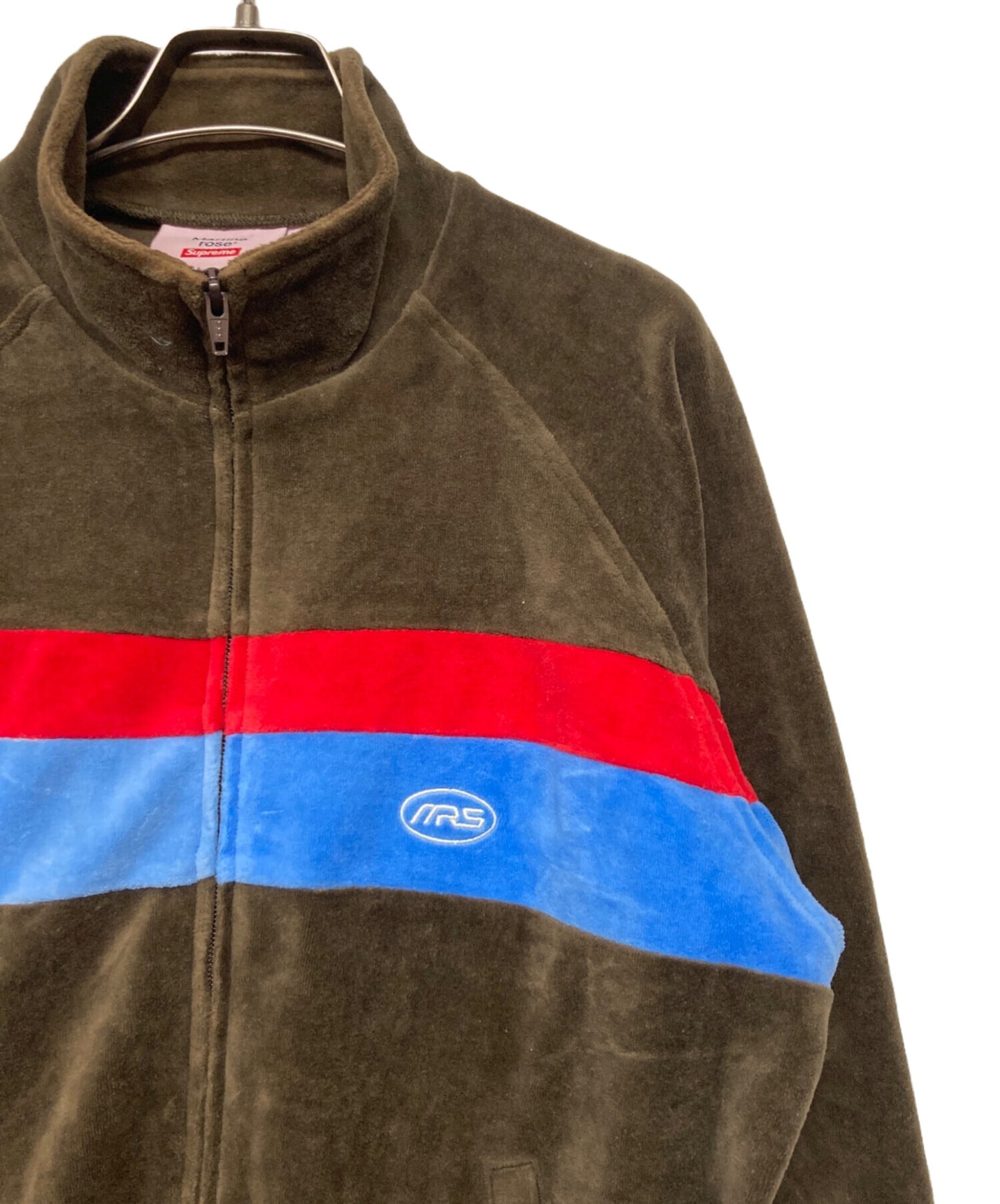 [Pre-owned] SUPREME Velour Track Jacket