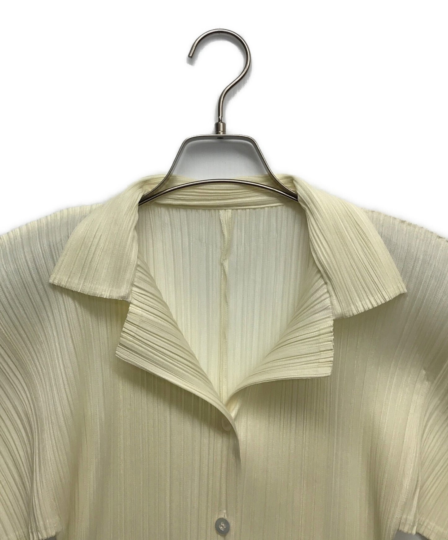[Pre-owned] PLEATS PLEASE Pleated blouse blouse Long-sleeved blouse PP04-JK624