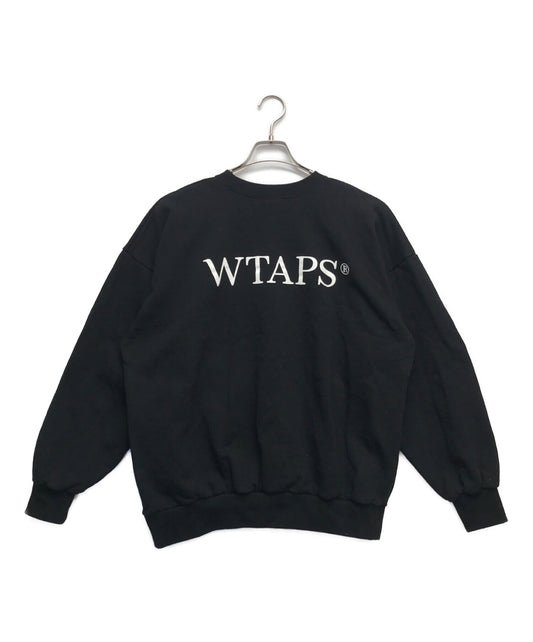 [Pre-owned] WTAPS  LOCKS SWEATER Back Logo Sweatshirt 222ATDT-CPM02S