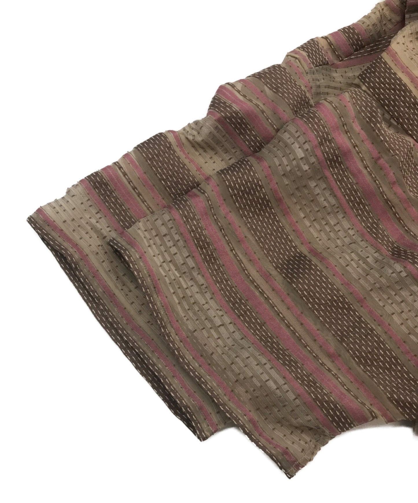 [Pre-owned] Needles S/S ONE-UP SHIRT Short sleeve shirt Open collar shirt Shirt OT141