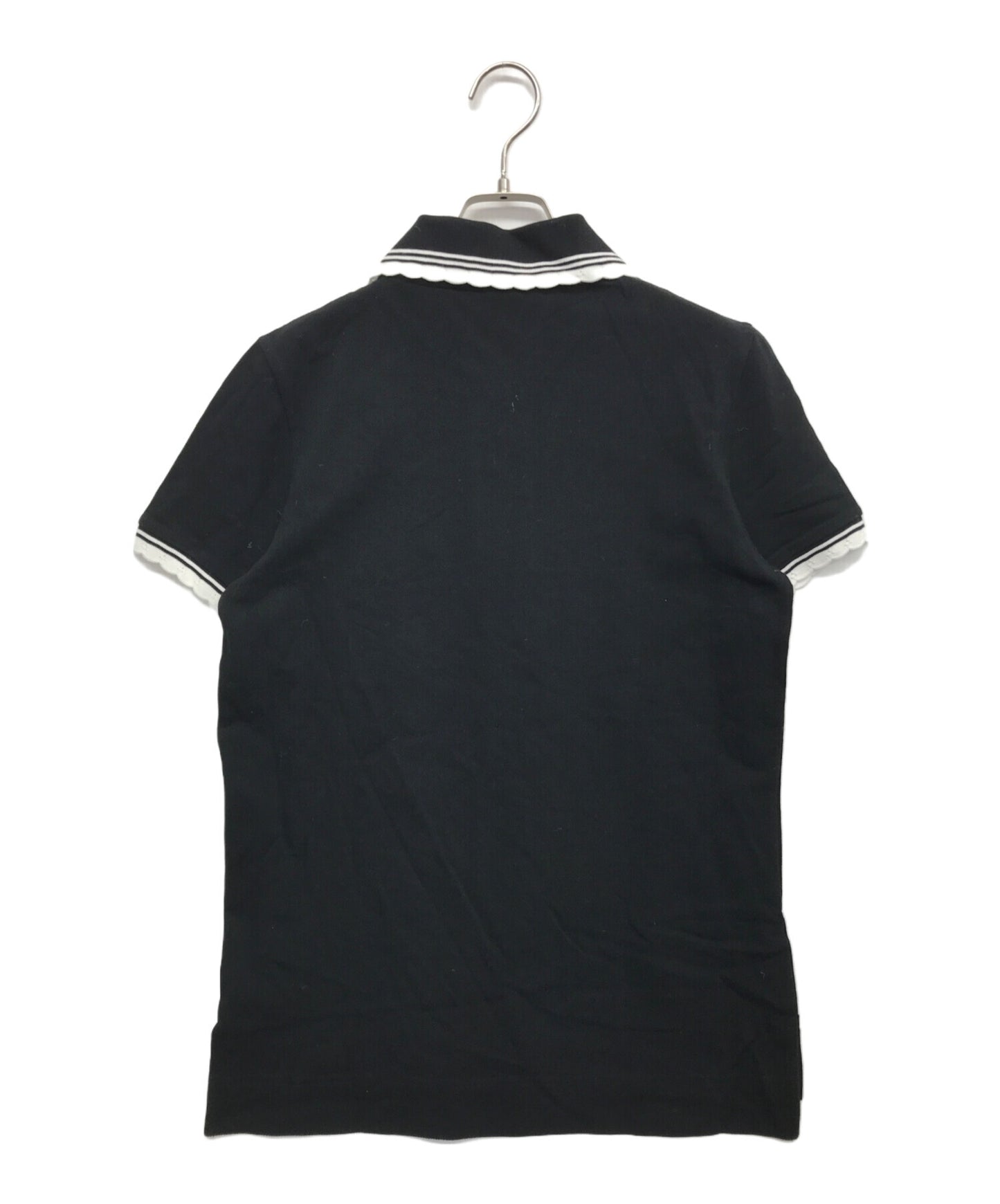 [Pre-owned] Vivienne Westwood RED LABEL Rose Embroidered Short-Sleeved Polo Shirt Short-Sleeved Polo Shirt 16-12-341043