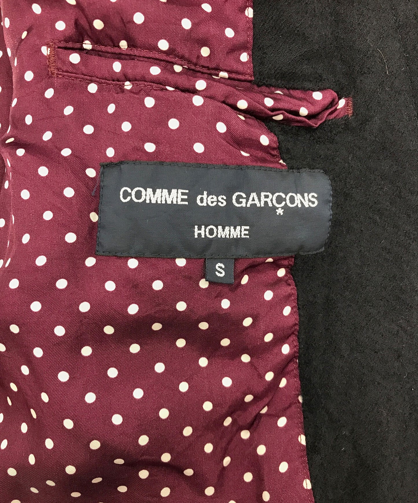 [Pre-owned] COMME des GARCONS HOMME Shrunken Tailored Jacket Tailored Jacket Jacket HH-J008