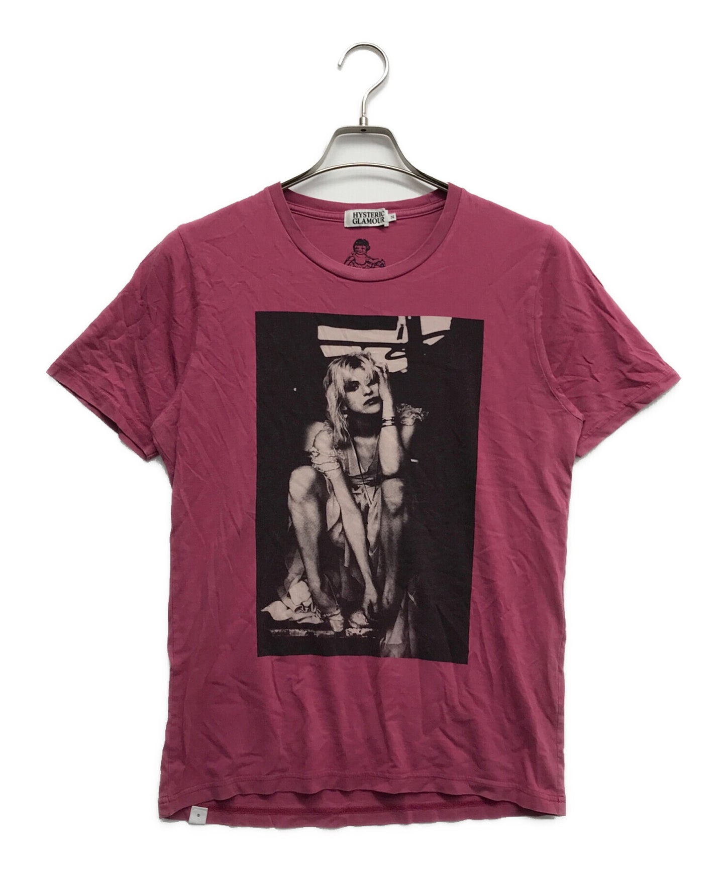 [Pre-owned] Hysteric Glamour COURTNEY LOVE Photo Graphic T-Shirt T-Shirt Short Sleeve Cut and Sewn Short Sleeve Cut and Sewn 0201CT13