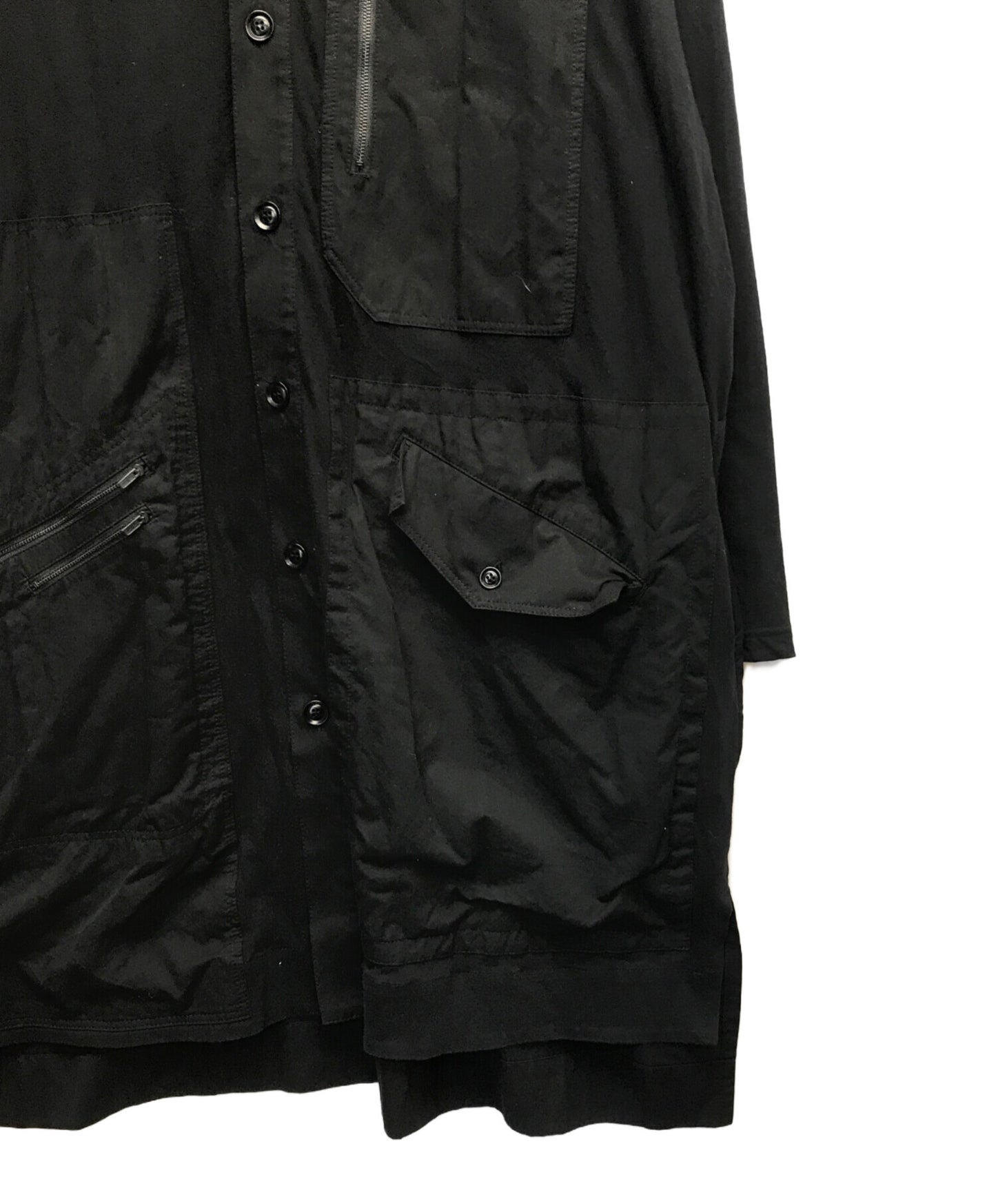[Pre-owned] Yohji Yamamoto pour homme India Long Shirt Coat India Long Shirt Coat HH-T16-080
