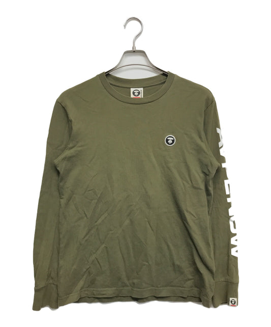 [Pre-owned] A BATHING APE Long-Sleeved Cut & Sewn Cut & Sewn Long-Sleeved T-Shirt T-Shirt AAPLTM0645XXF