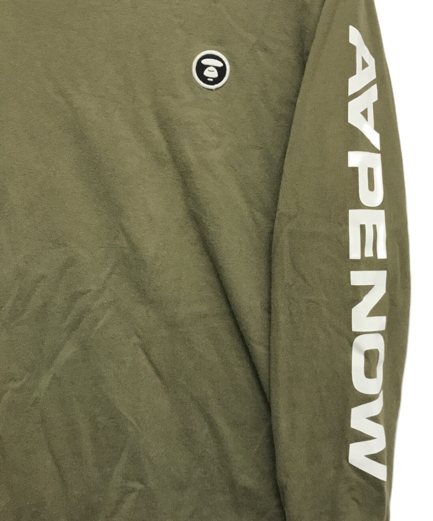 [Pre-owned] A BATHING APE Long-Sleeved Cut & Sewn Cut & Sewn Long-Sleeved T-Shirt T-Shirt AAPLTM0645XXF