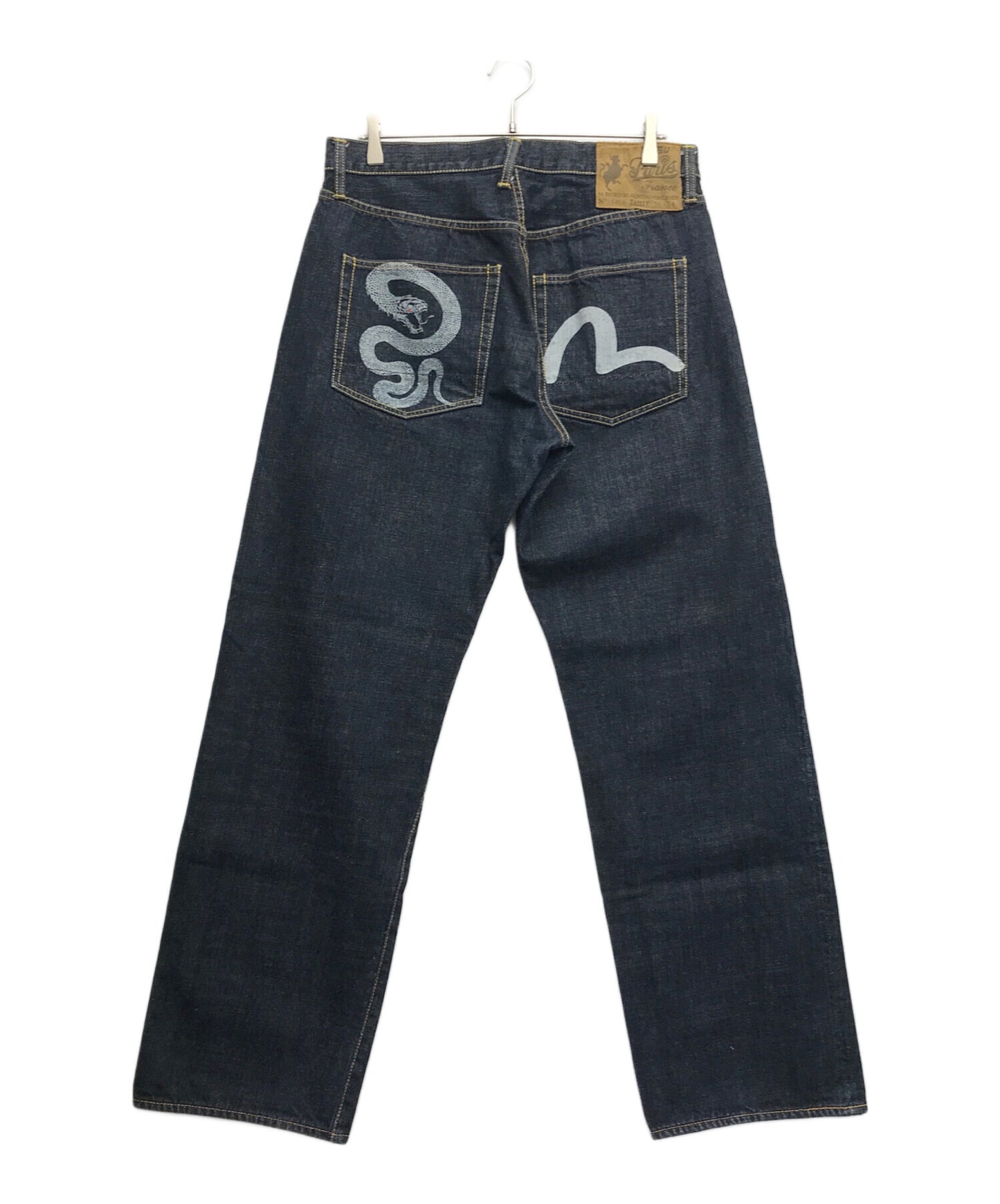 [Pre-owned] EVISU Seagull Snake selvedge denim pants denim pants denim pants 1468