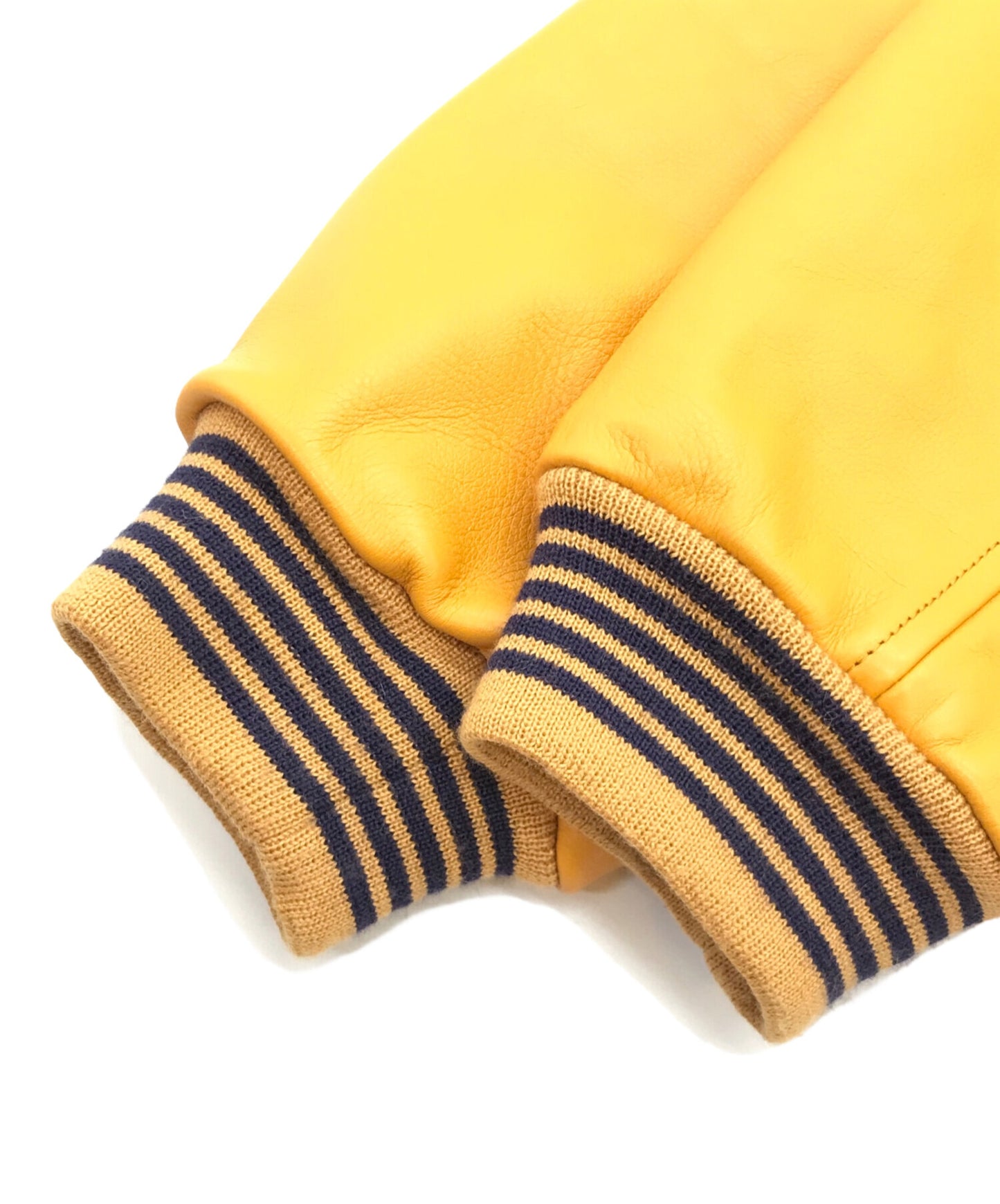 [Pre-owned] Needles Leather Award Jacket Leather Jacket Varsity Jacket LQ094