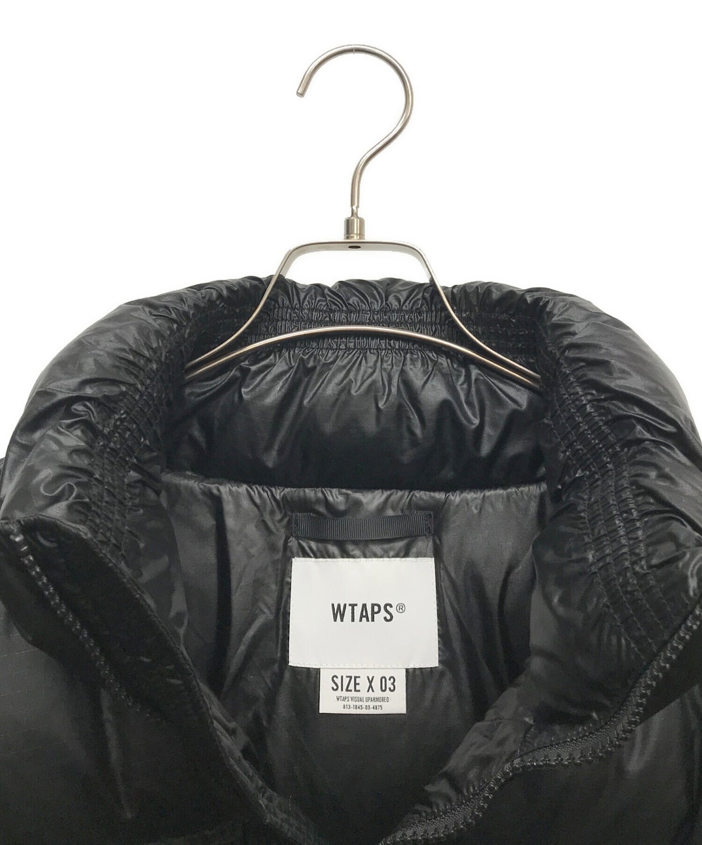 [Pre-owned] WTAPS WTAPS Double Taps NYLON RIPSTOP PERTEX DOT SIGHT Down Jacket Down Jacket 232BRDT-JKM05