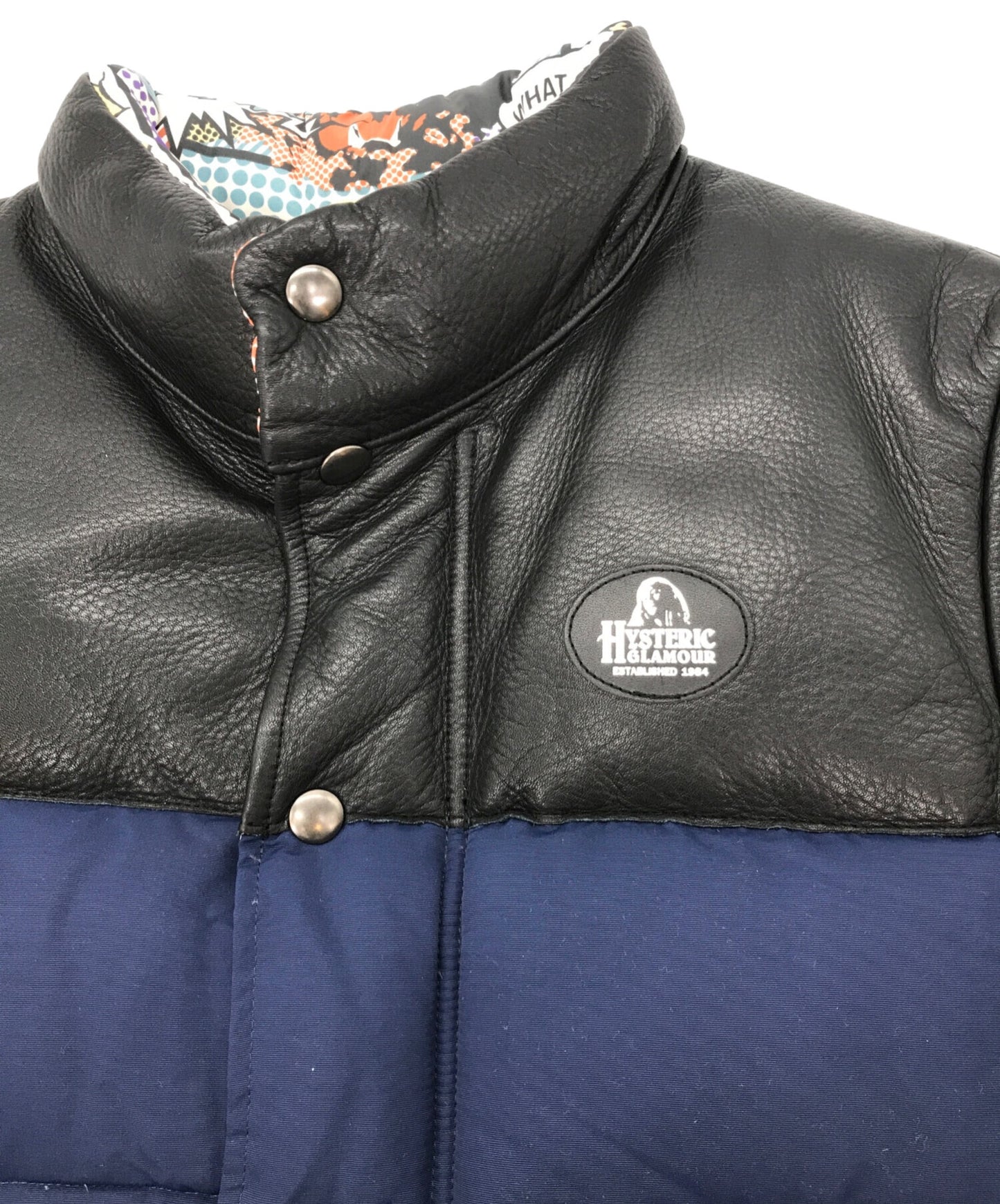 [Pre-owned] Hysteric Glamour PrimaLoft Leather Switched Down Jacket Down Jacket Down Jacket 0243AB06