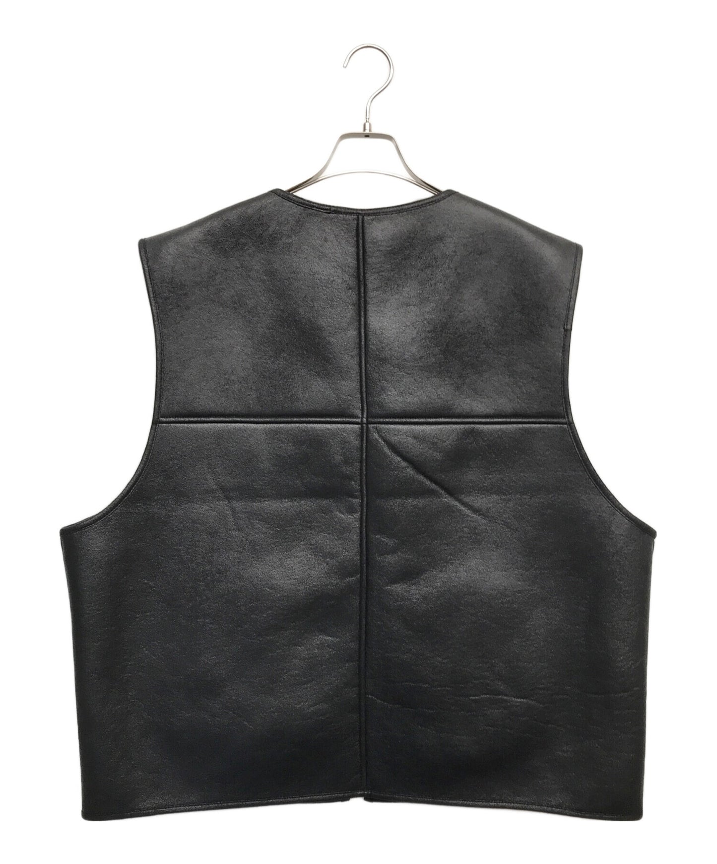 [Pre-owned] SUPREME REVERSIBLE FAUX SHEARLING WORK VEST Vest