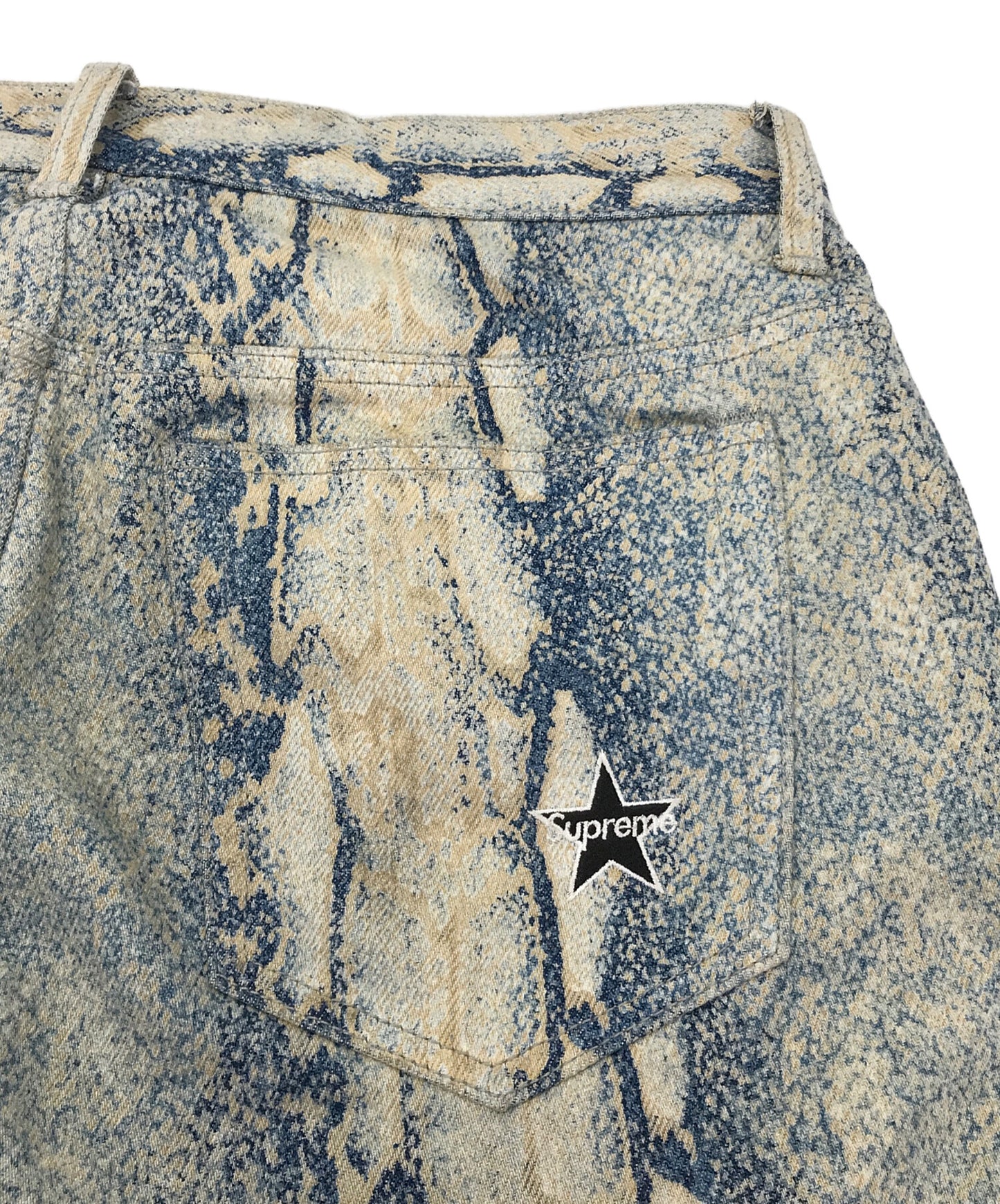 [Pre-owned] SUPREME Regular Jean "Snake" denim pants Denim pants