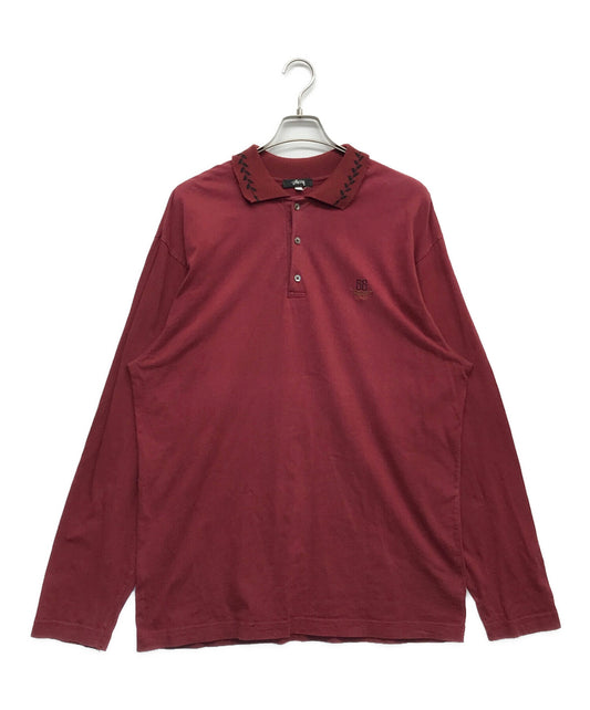 [Pre-owned] stussy Long Sleeve Polo Shirts Polo Shirts