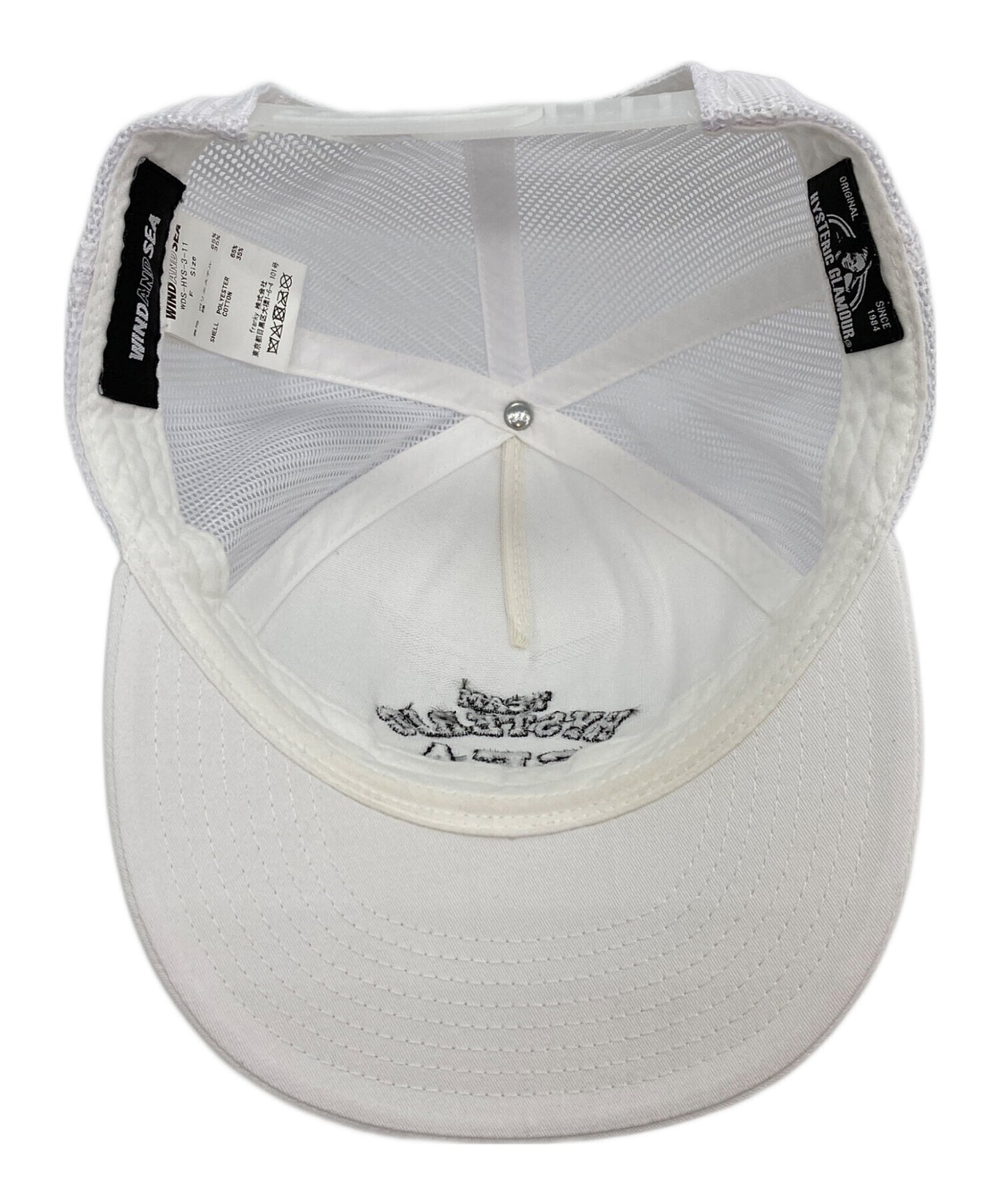 [Pre-owned] Hysteric Glamour Collaboration mesh cap Mesh cap Cap Hat WDS-HYS-3-11