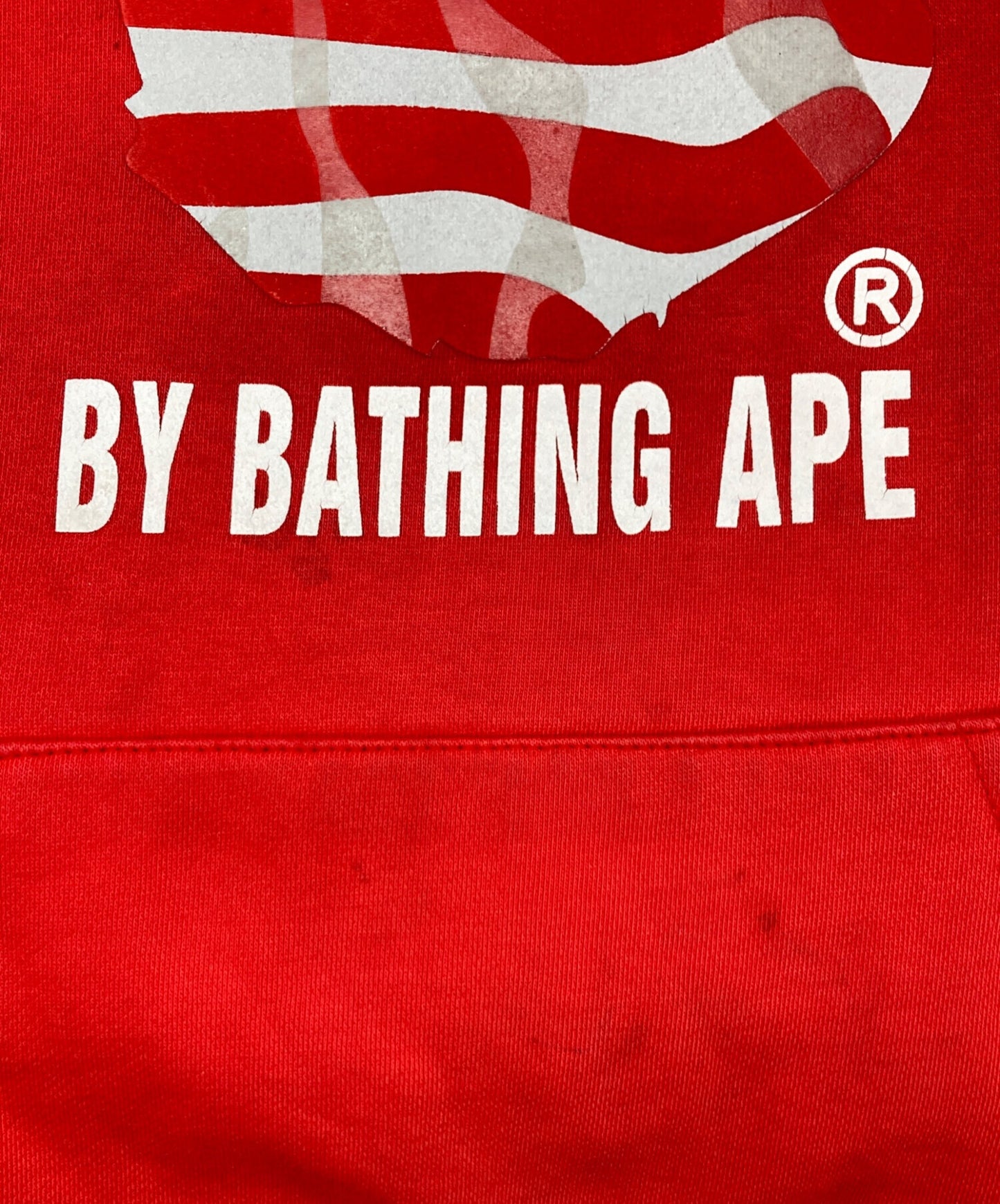 [Pre-owned] A BATHING APE Stars and Stripes Hoodie Hoodie